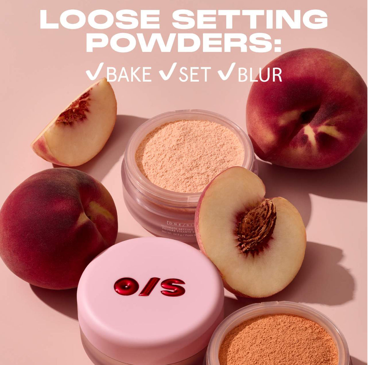 ONE/SIZE by Patrick Starrr Ultimate Blurring Setting Powder ULTRA PEACH