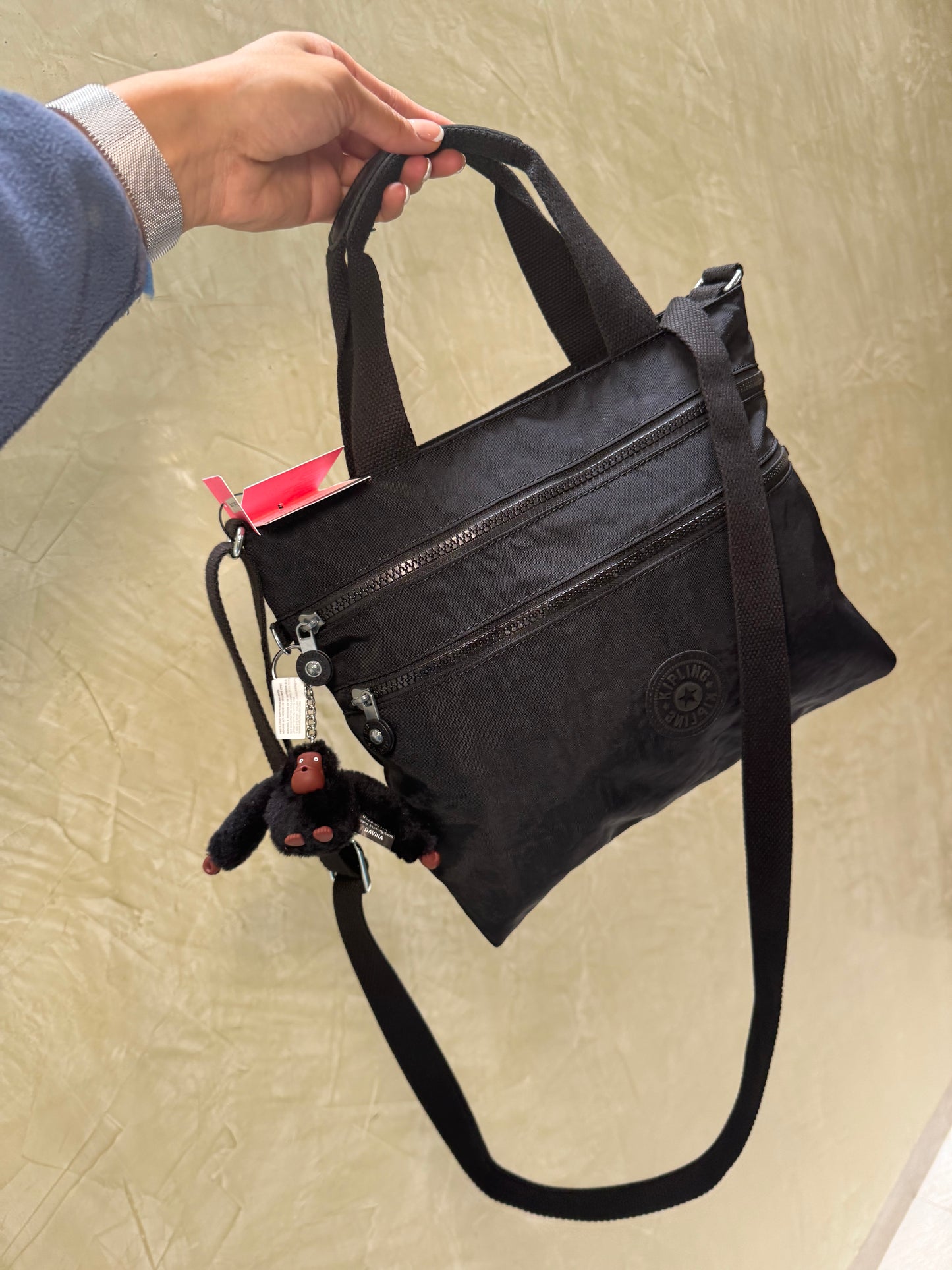 Crossbody Kipling Negra
