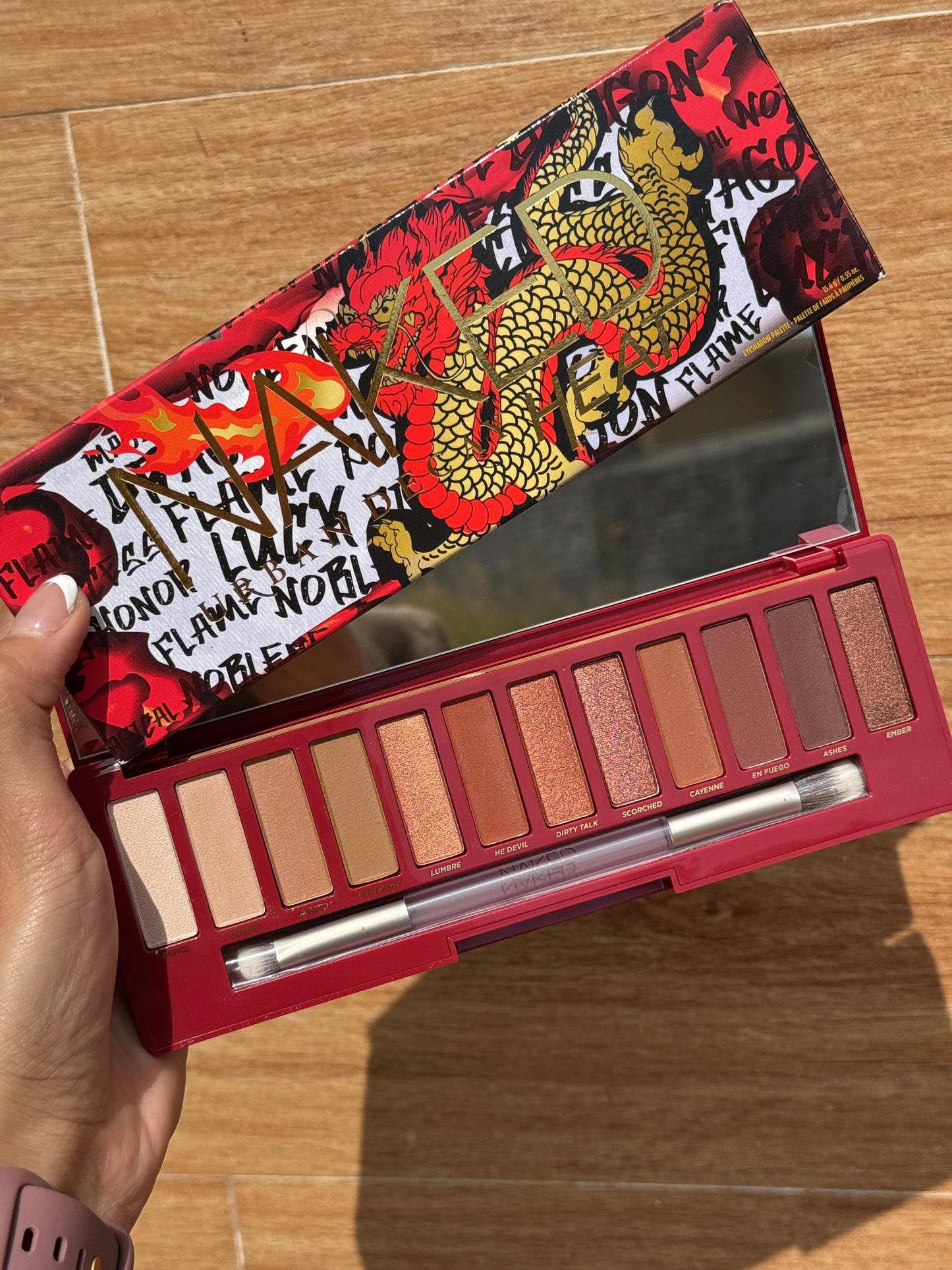 Naked Heat Urban Decay- Empaque edición limitada