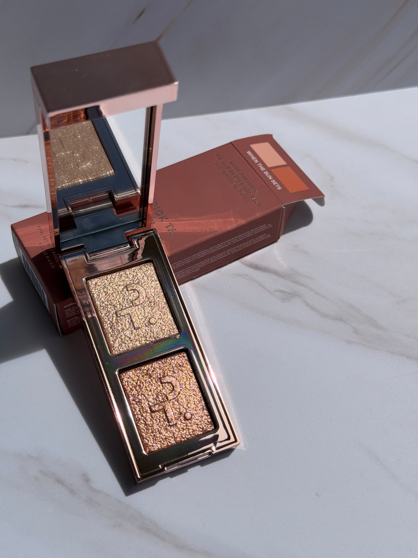 PATRICK TA- Major Dimension Eye Illusion Eyeshadow Duo- When the sun sets