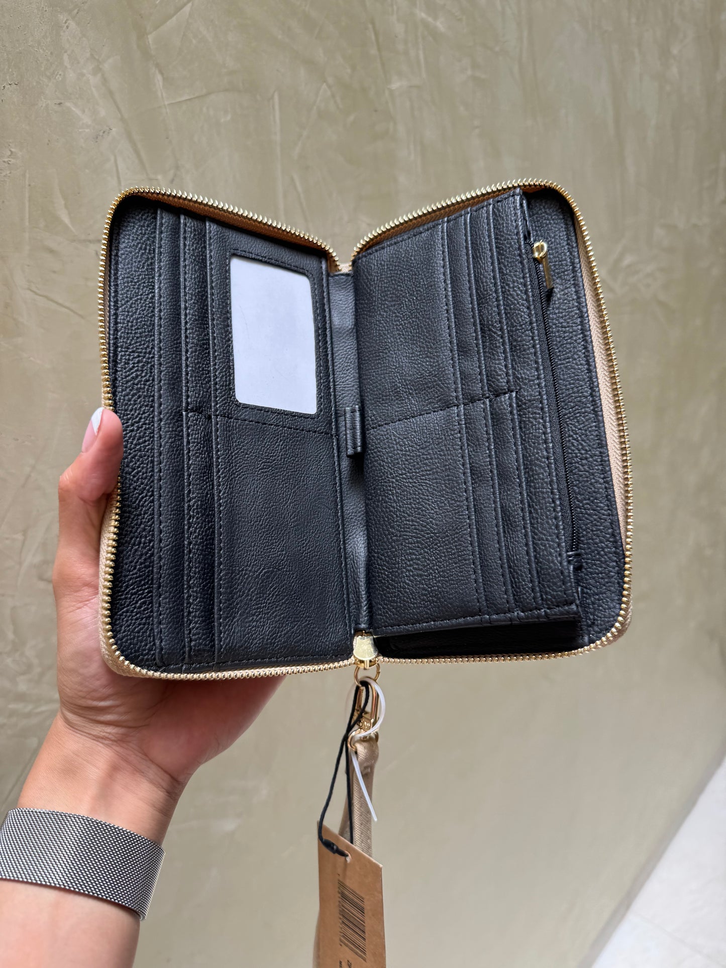 Cartera Steve Madden Beige