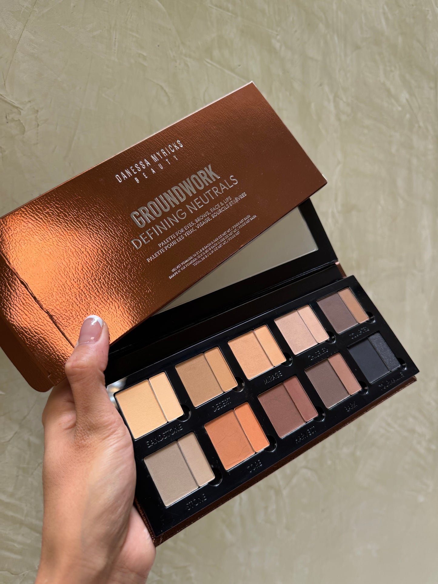 Danessa Myricks Beauty Groundwork: Defining Neutrals - Palette For Eyes, Brows, Face & Lips