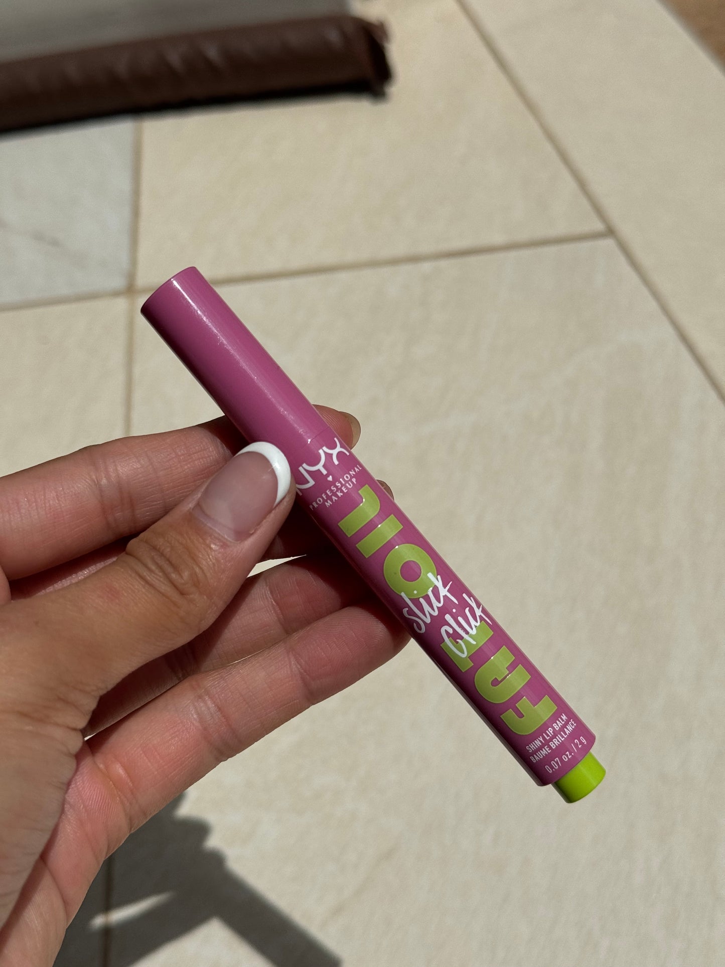 Fat Oil Slick Click Vegan Lip Balm NYX -DM ME-
