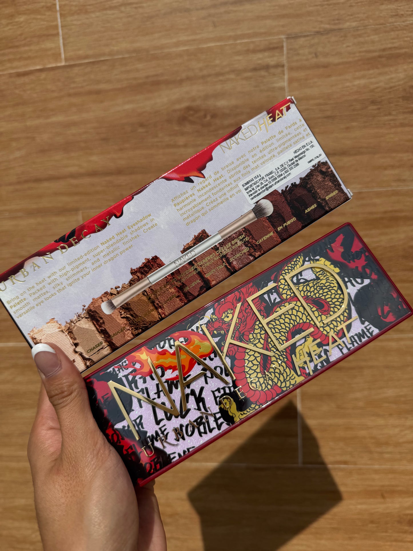 Naked Heat Urban Decay- Empaque edición limitada
