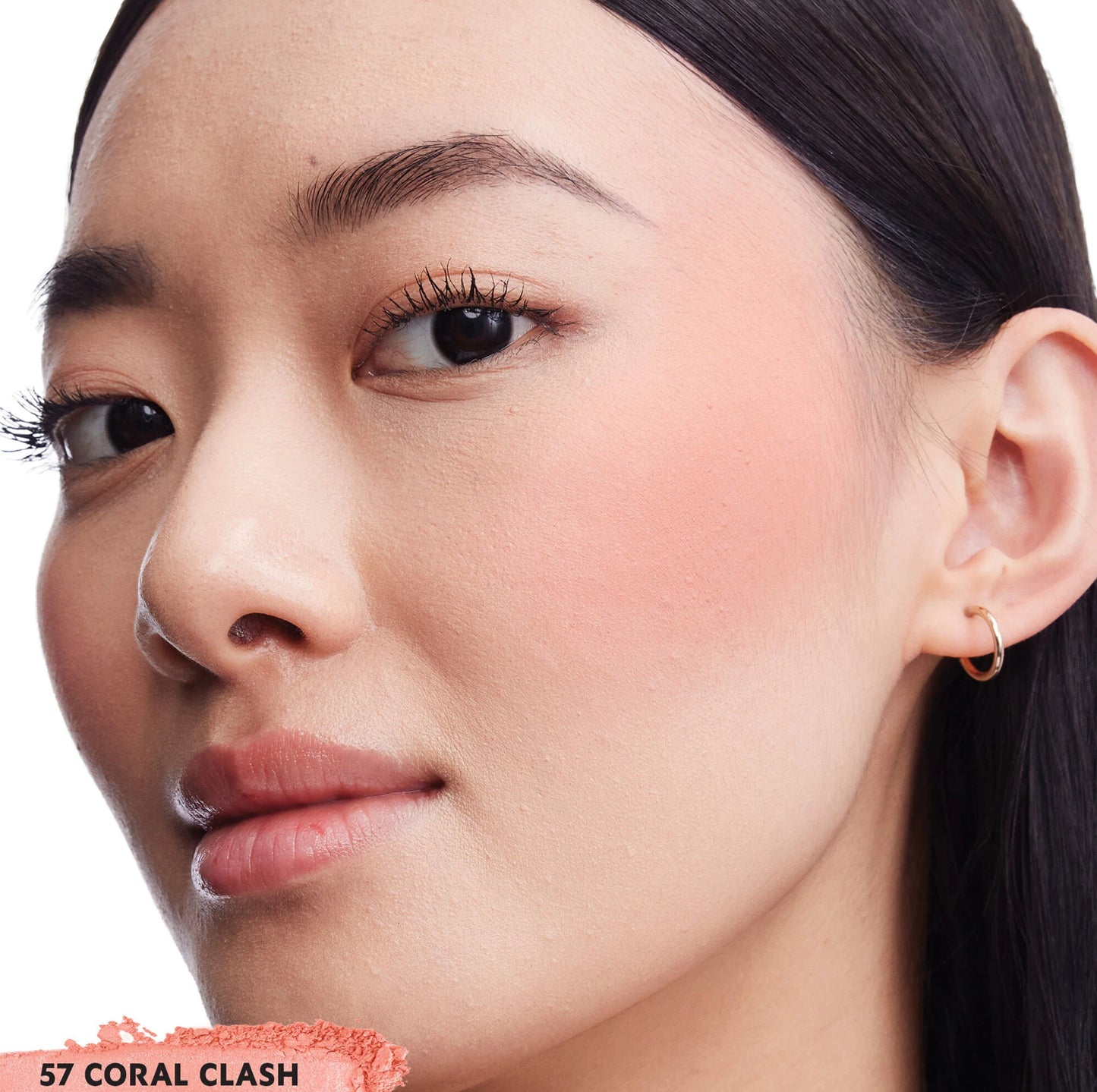 Make me Blush 24H Biuldable Blurring Powder Blush YSL- 57 CORAL CLASH