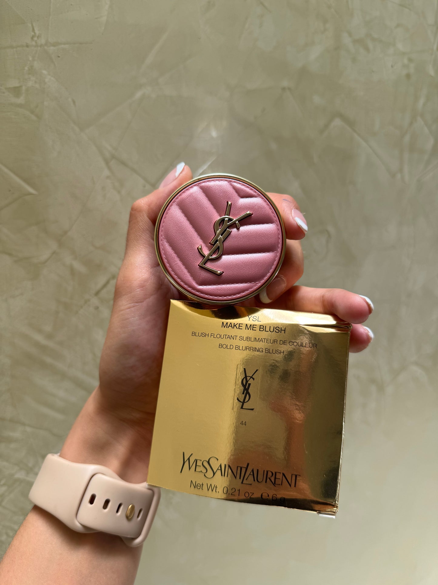 Yves Saint Laurent Make Me Blush 24H Buildable Powder Blush tono 44 Nude Lavalliere YSL