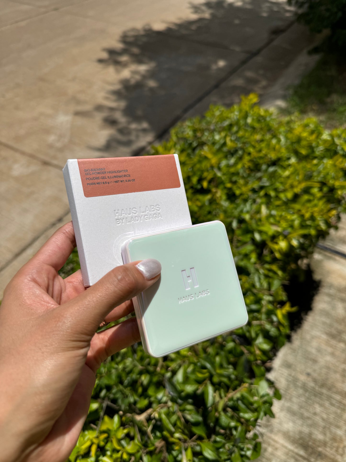 Bio-Radiant Gel-Powder Highlighter Haus Labs- FIRE OPAL