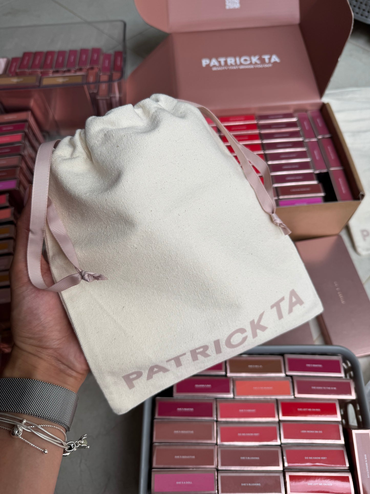 Bolsa Patrick Ta de Tela