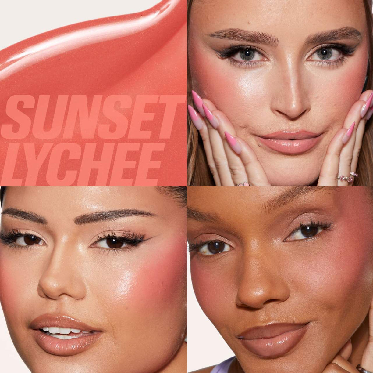 HUDA BEAUTY Blush Filter Soft Glow Liquid Blush SUNSET LYCHEE