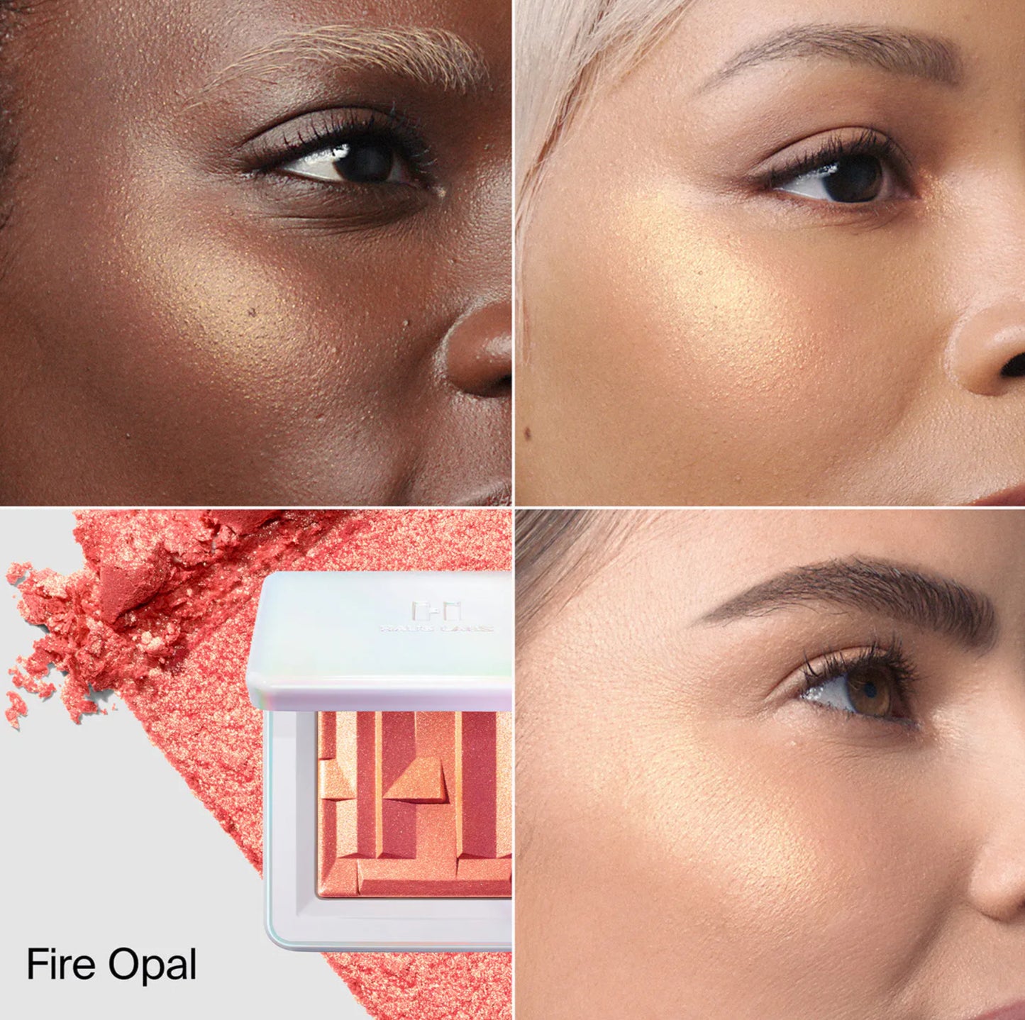 Bio-Radiant Gel-Powder Highlighter Haus Labs- FIRE OPAL