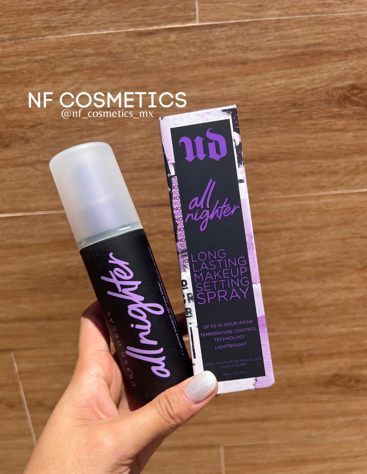 All Nighter Waterproof Makeup Setting Spray Urban Decay Fijador 118ml