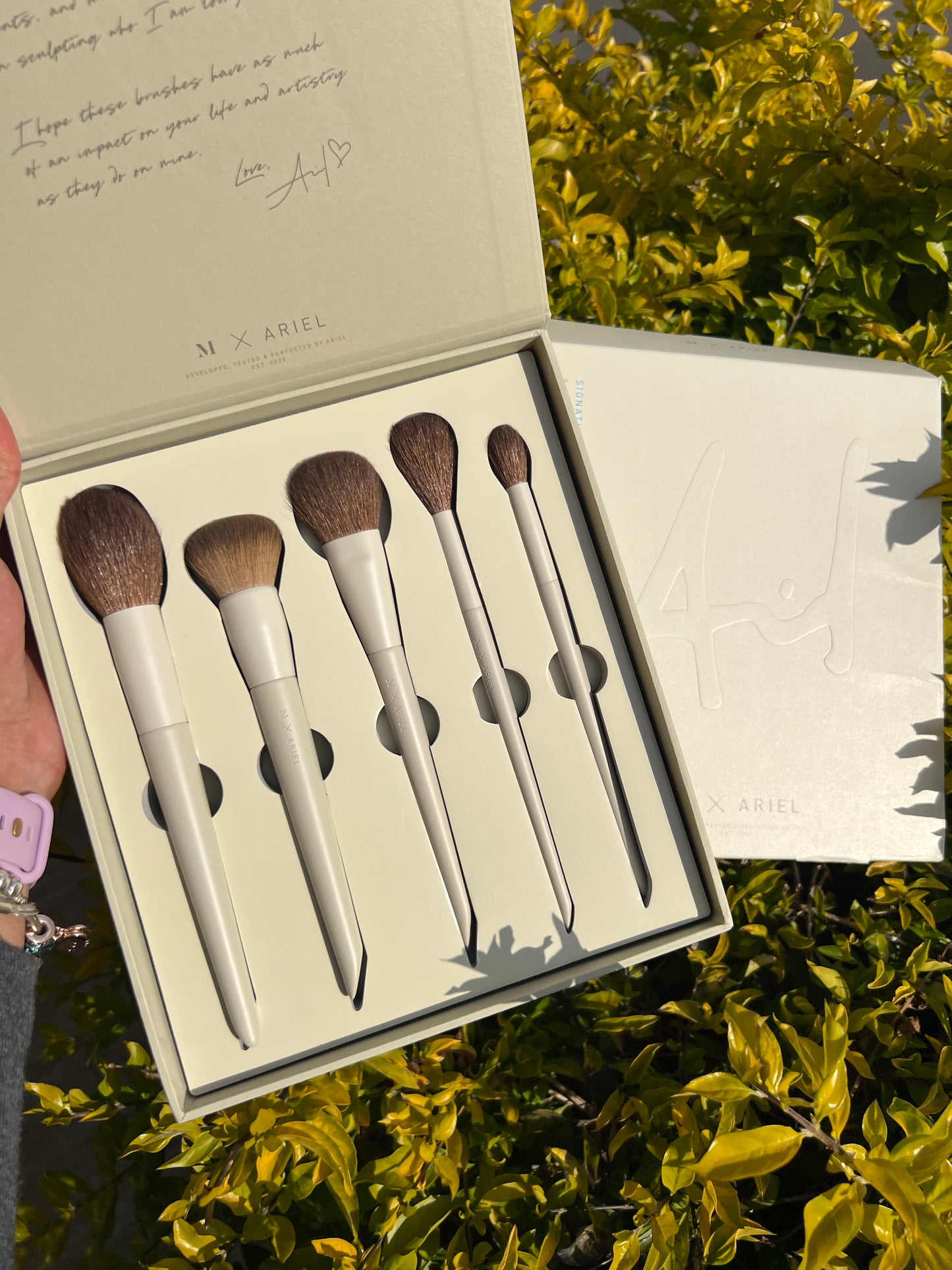 Morphe X Ariel Signature Face 5-Piece Face Brush Set