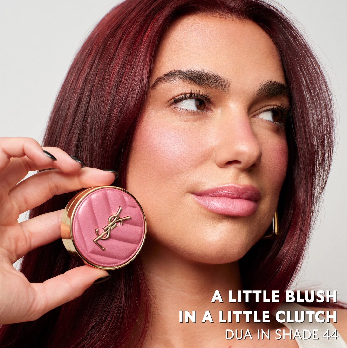 Make me Blush 24H Biuldable Blurring Powder Blush YSL- 57 CORAL CLASH