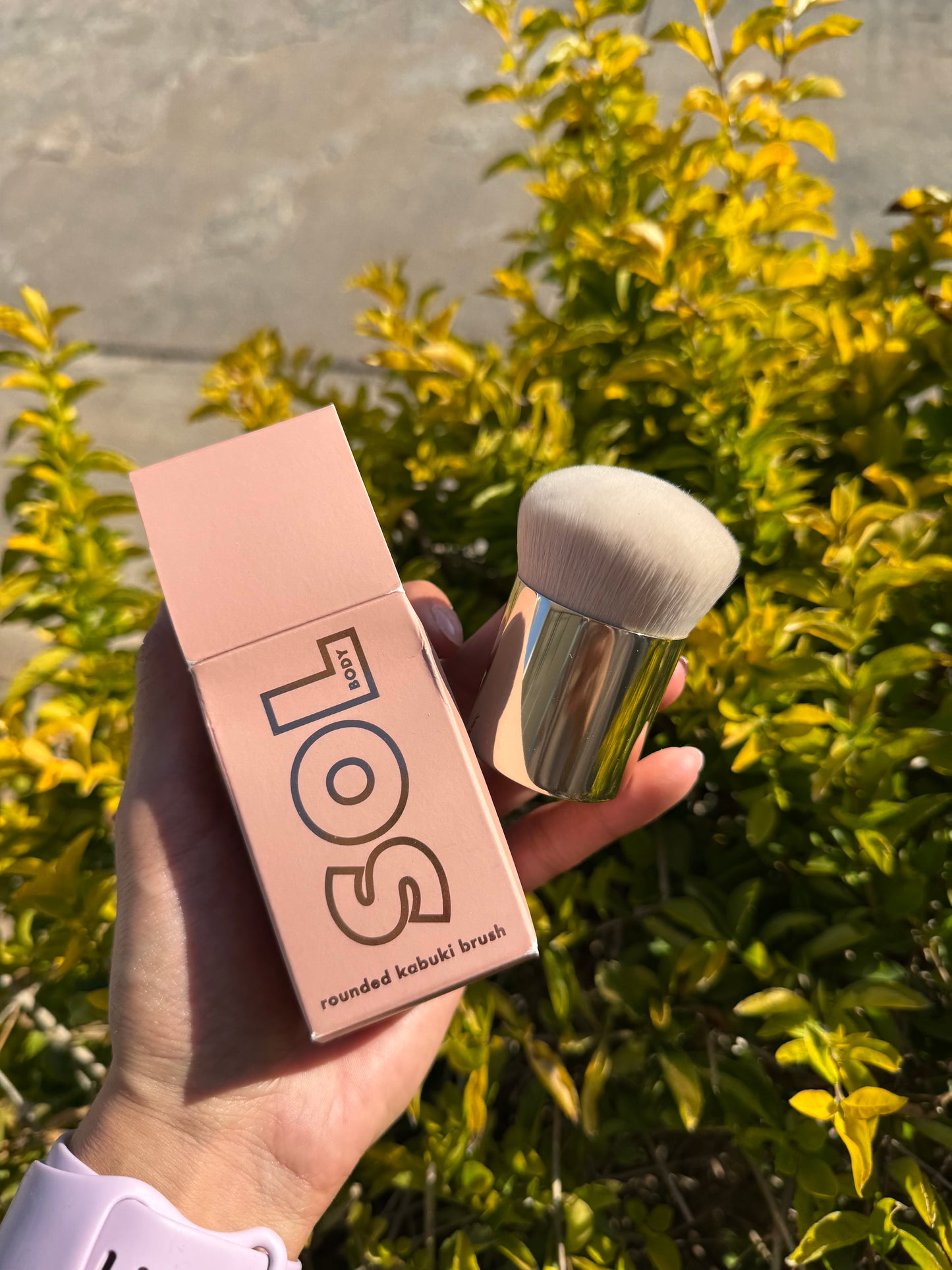 Sol Body- Colour Pop- Rounded Kabuki Brush