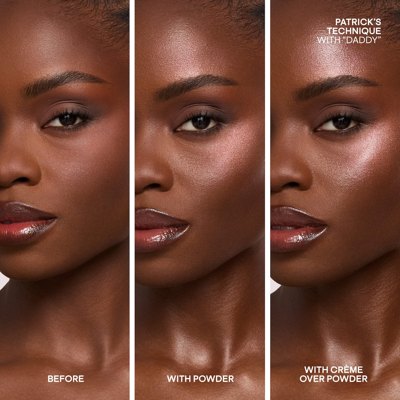 PATRICK TA Major Glow Crème & Powder Light Reflecting Translucent Highlighter Duo DADDY