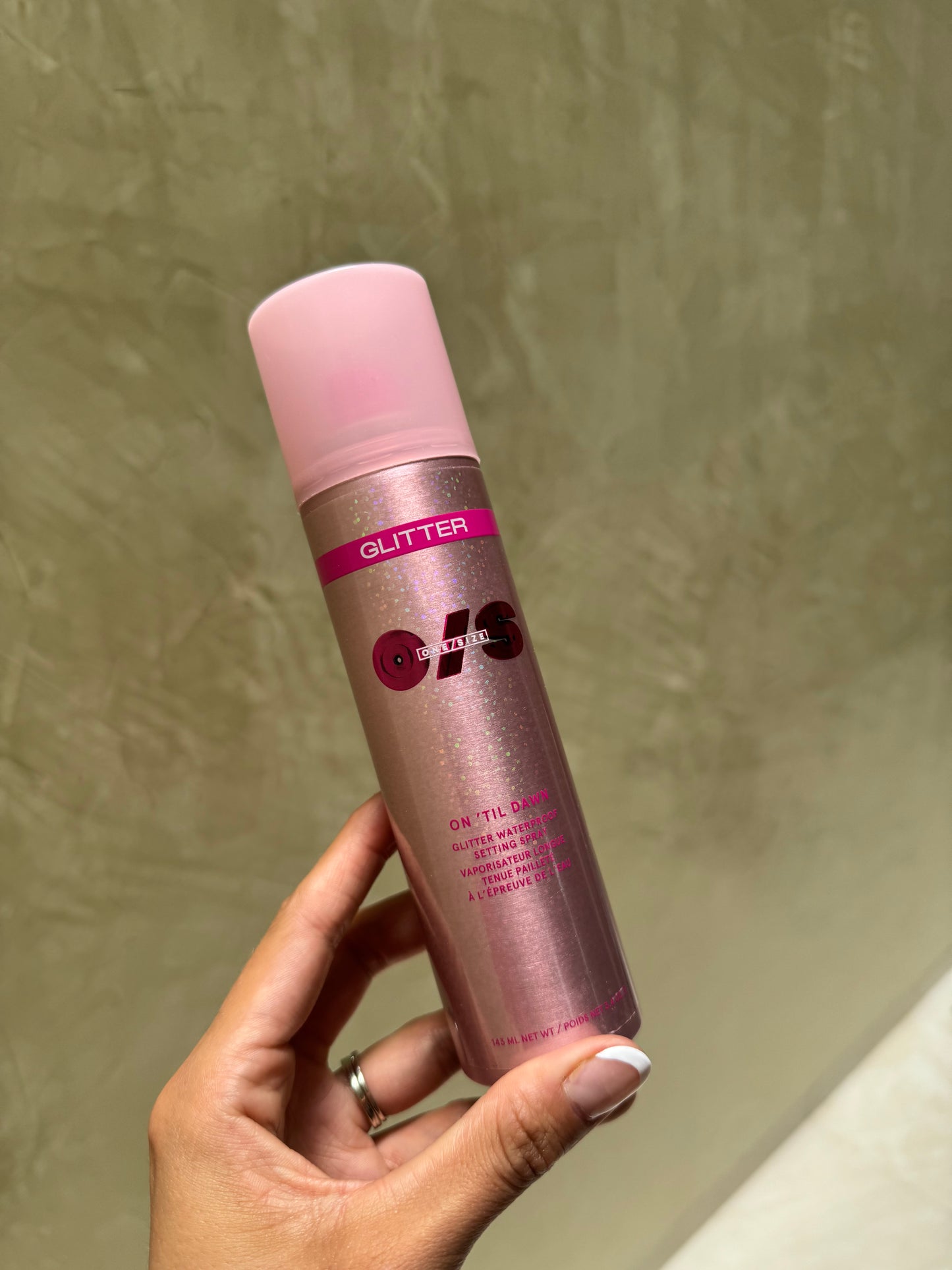 ONE/SIZE by Patrick Starrr On 'Til Dawn Glitter Waterproof Setting Spray