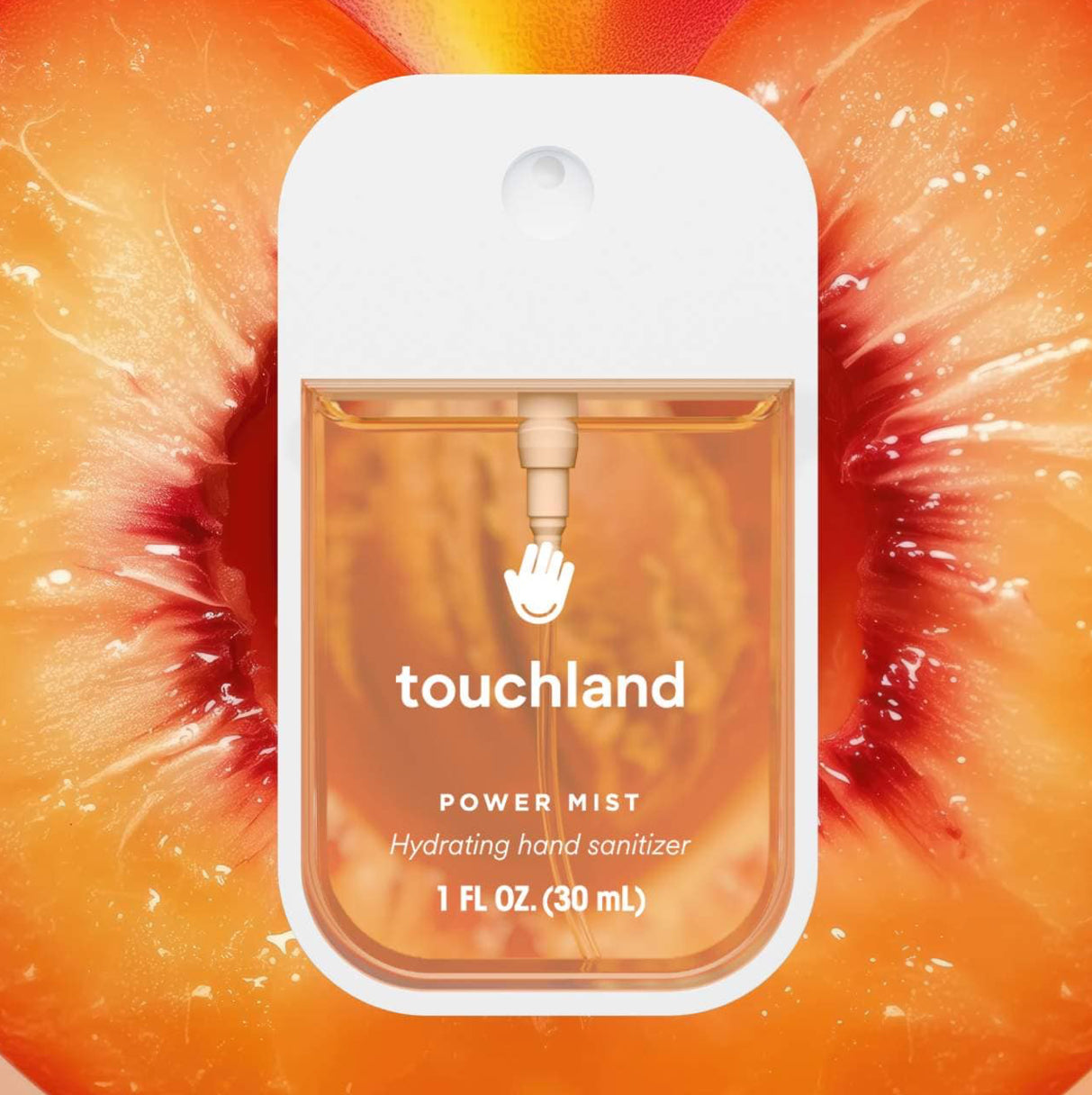 Touchland Power Mist Hydrating Hand Sanitizer- Velvet PEACH