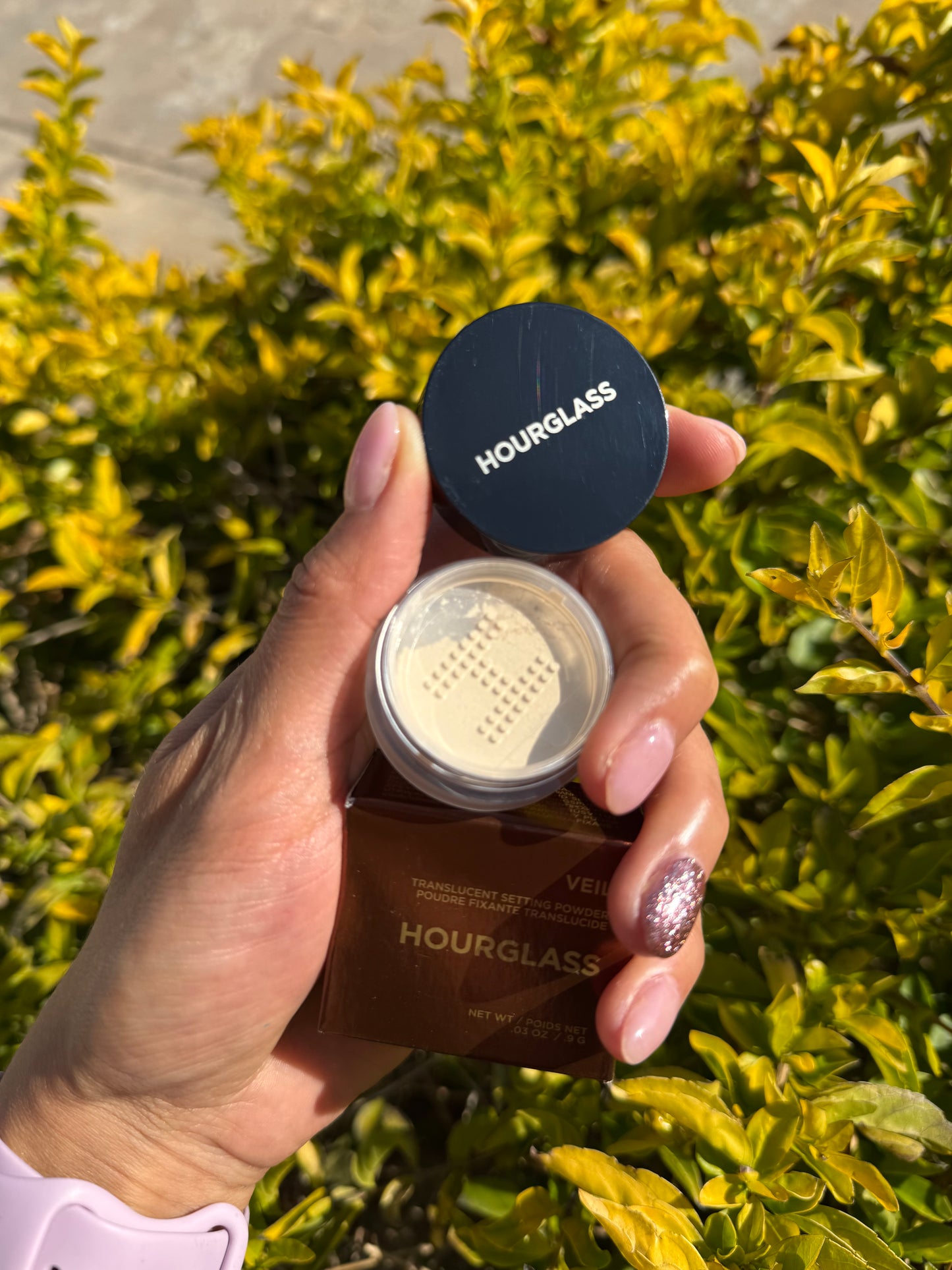 Mini Veil Translucent Setting Powder Hourglass 0.9g