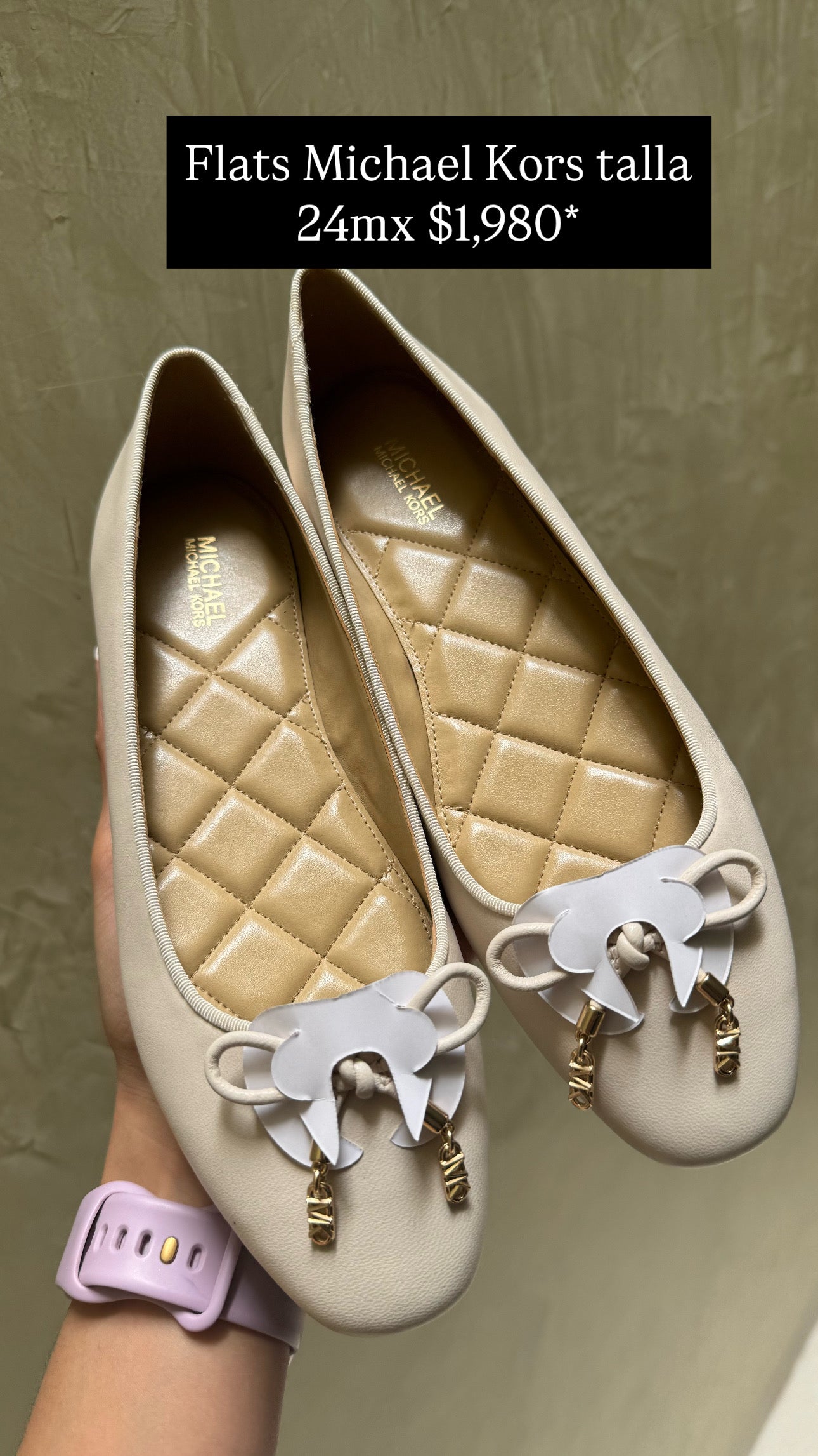 Ballerinas Michael Kors Talla 24mx