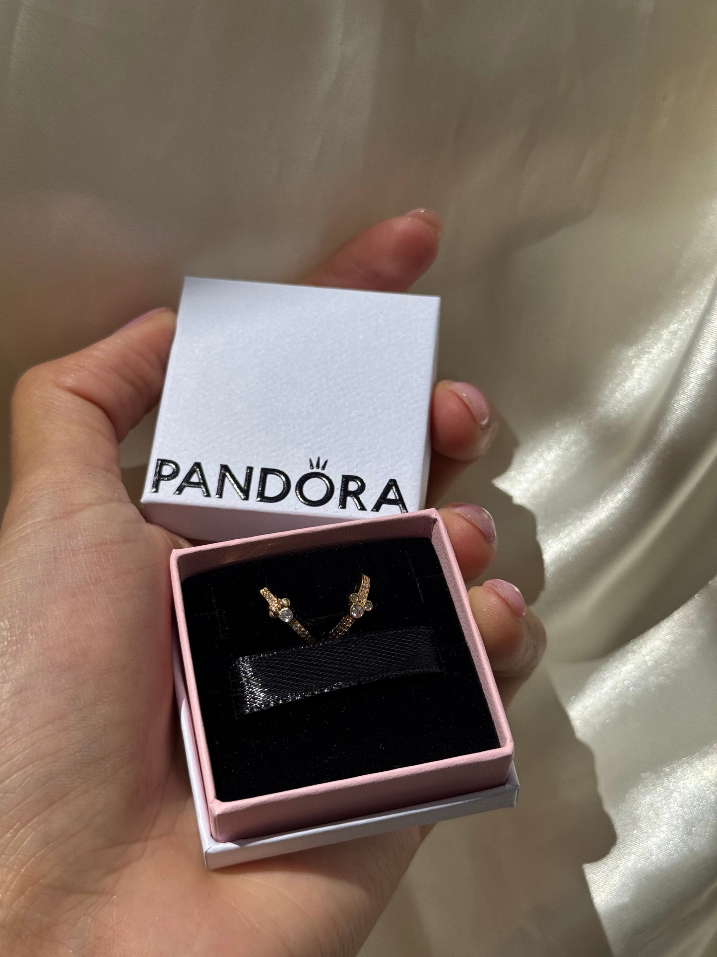 Disney Mickey Mouse & Minnie Mouse Sparkling Hoop Earrings