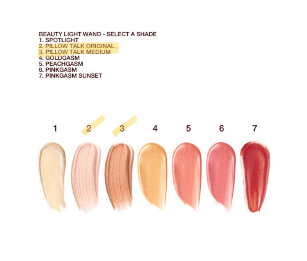 Beauty Light Wand-PILLOW TALK ORIGINAL- Charlotte Tilbury