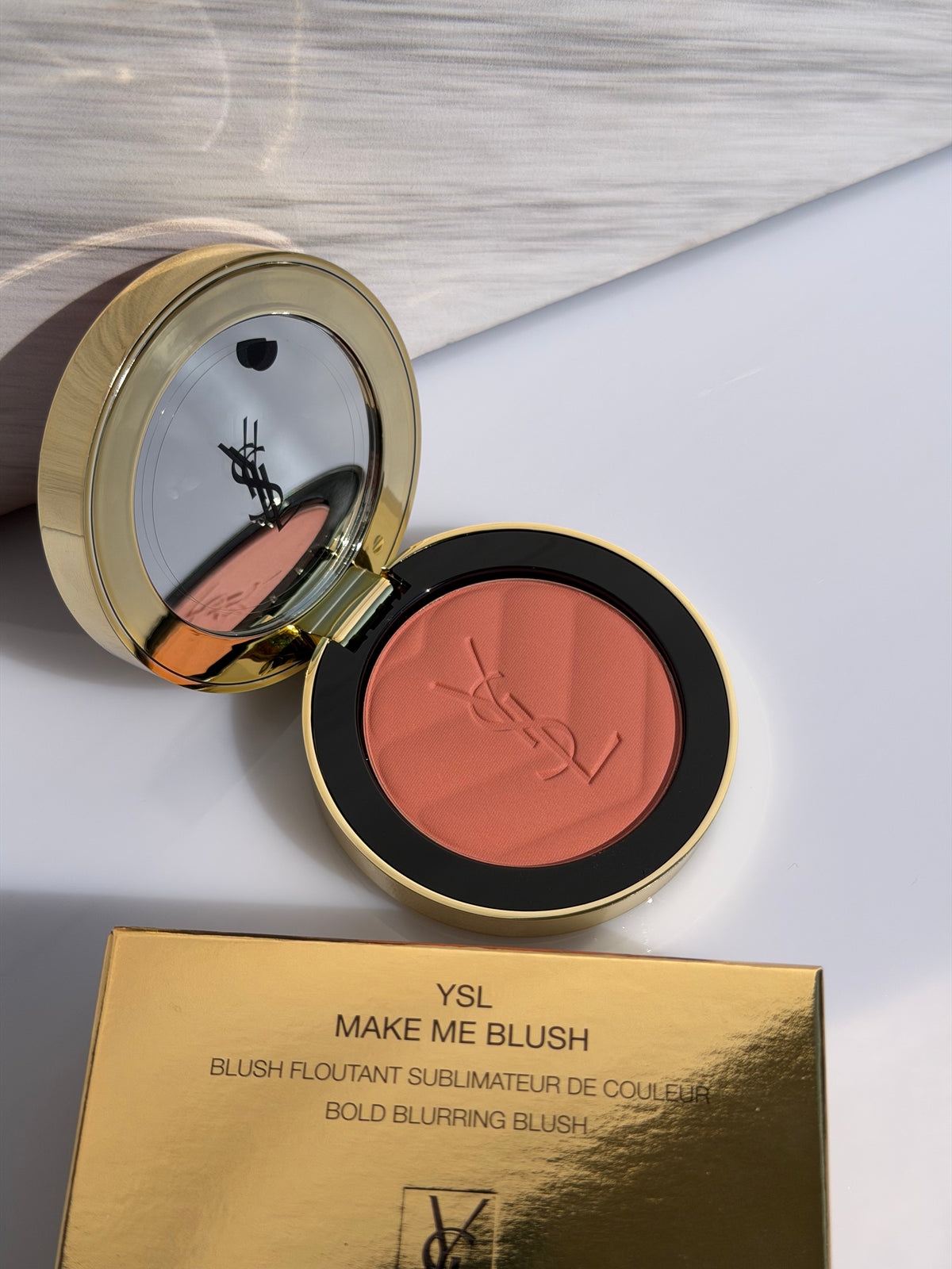 Make me Blush 24H Biuldable Blurring Powder Blush YSL- 06 ROSE HAZE