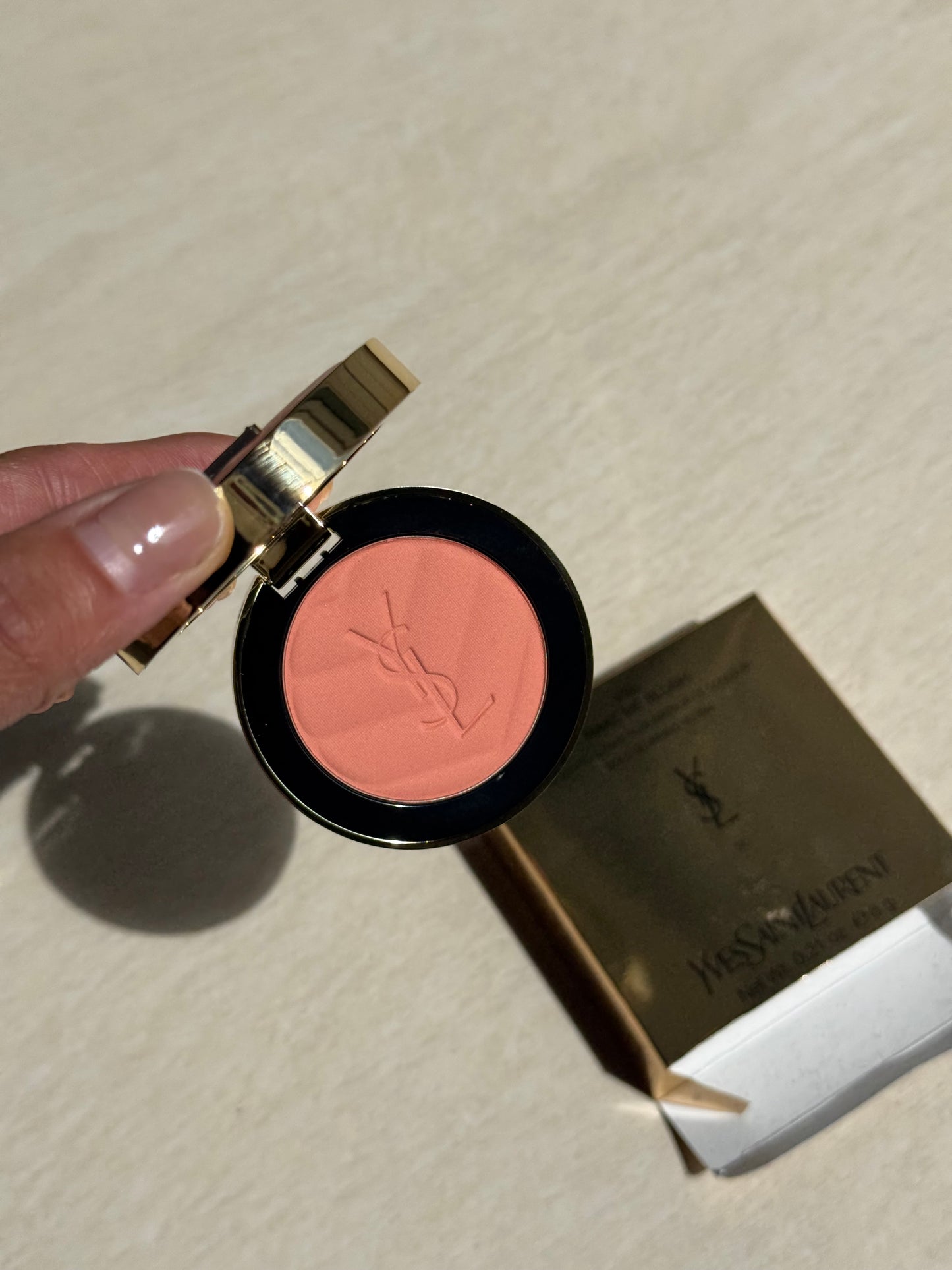 Make me Blush 24H Biuldable Blurring Powder Blush YSL- 57 CORAL CLASH