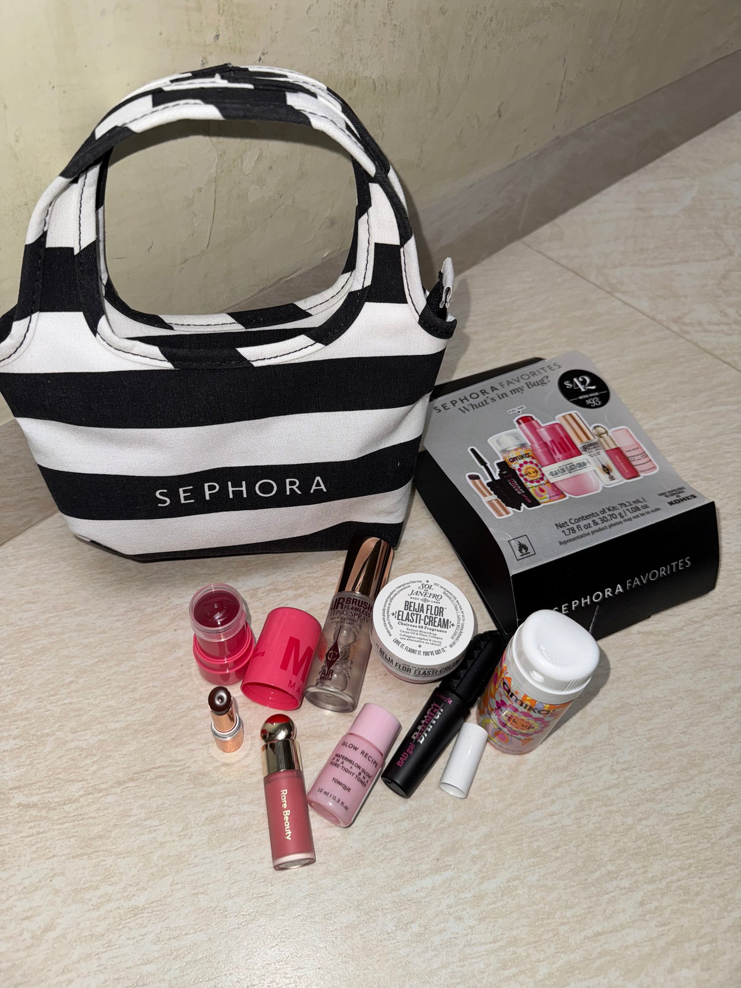 Sephora Favorites- What’s in my bag? Version KHOLS