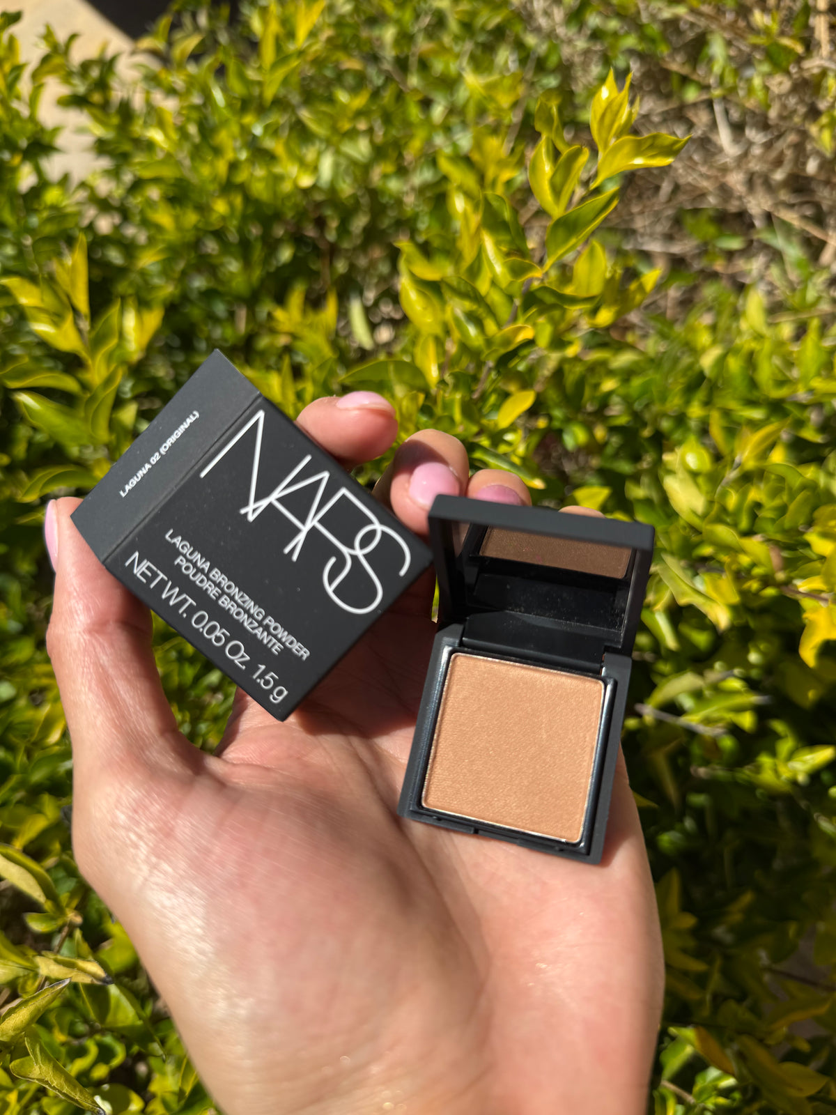 Mini Laguna Bronzing Powder NARS tono Laguna 02 (original) 1.5g