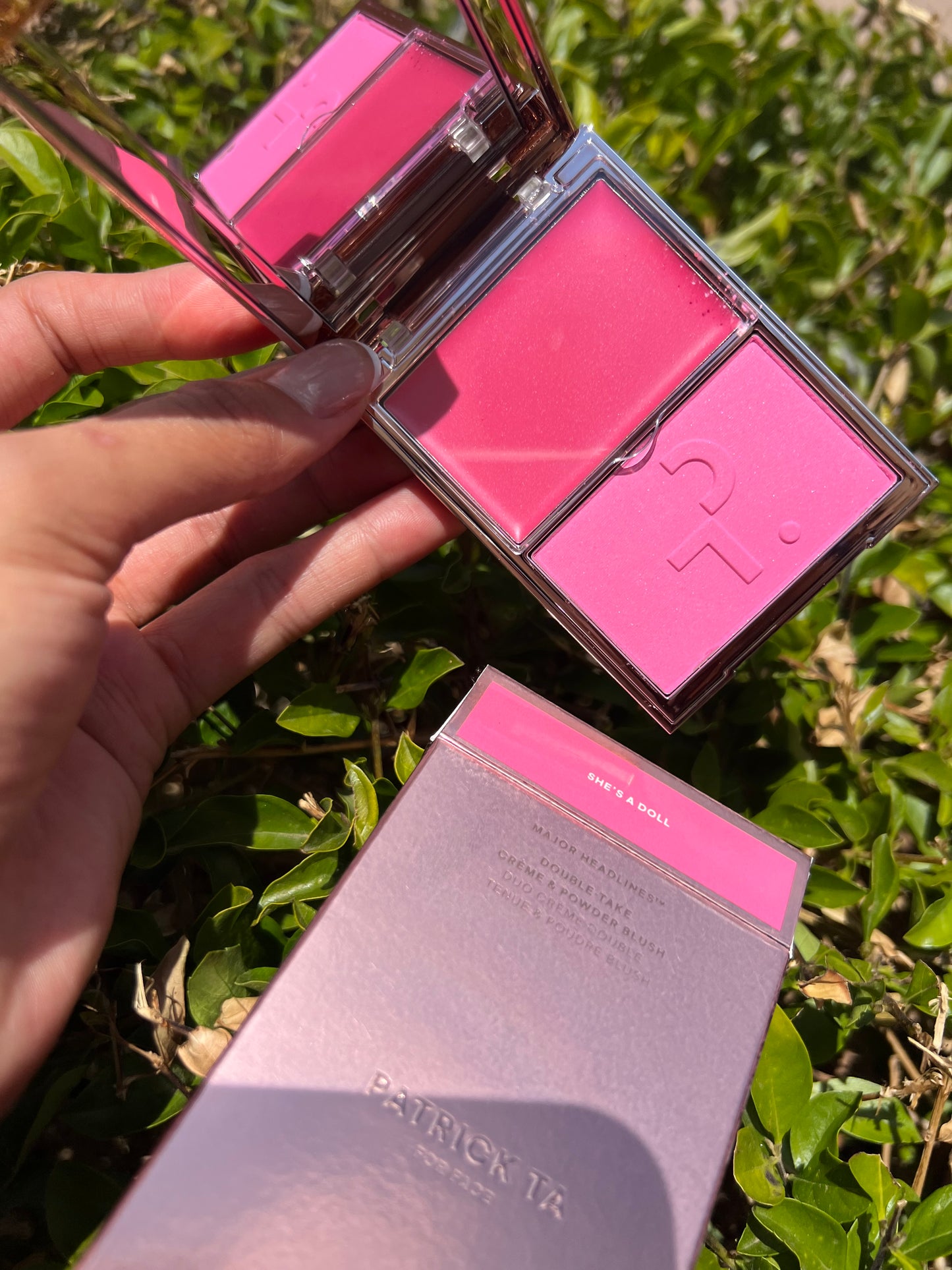 Double Take Crème & Powder Blush Patrick Ta SHE’S A DOLL