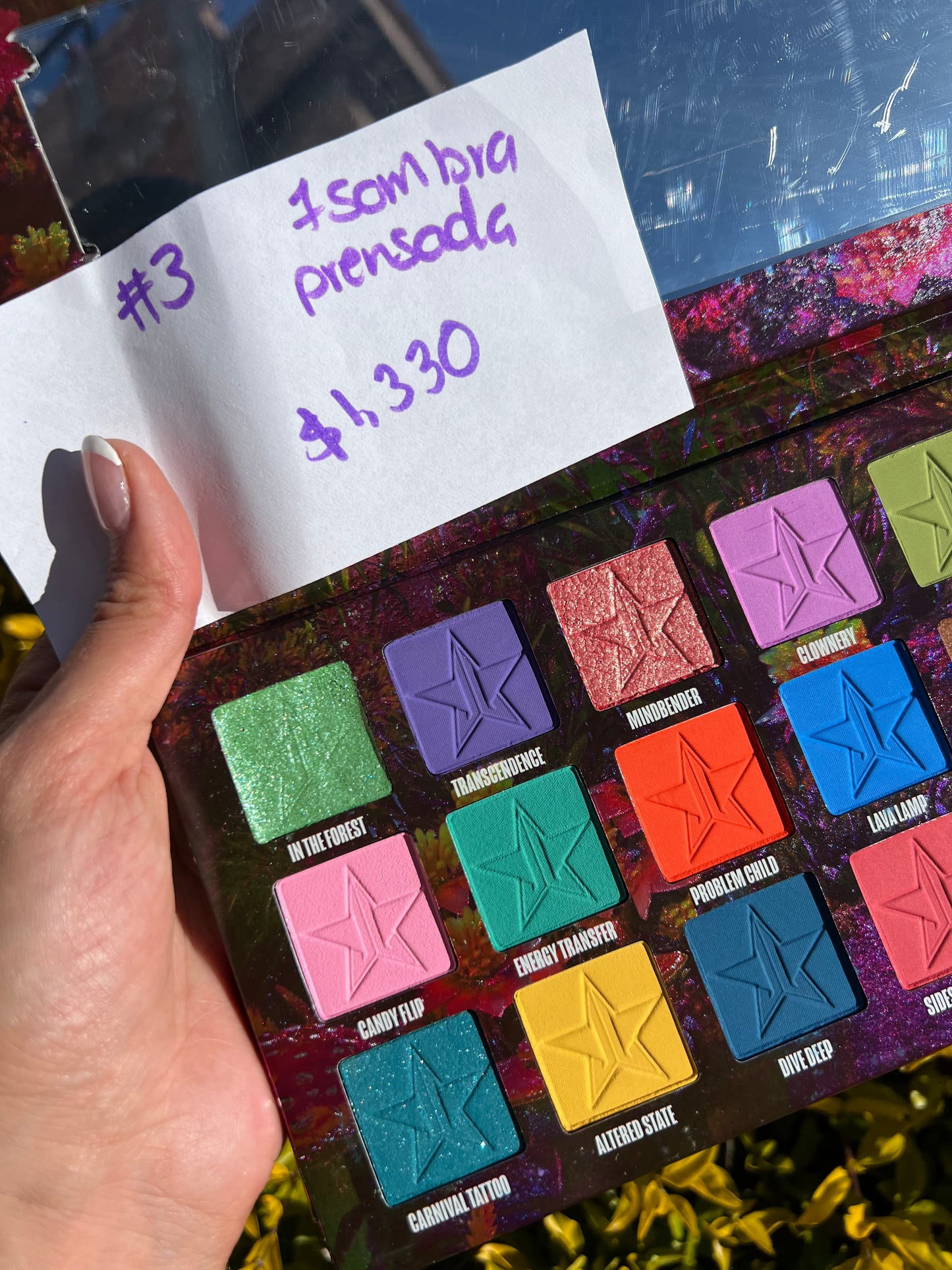 PSYCHEDELIC CIRCUS PALETTE JEFFREE STAR OUTLET #3