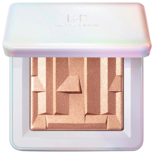 Bio-Radiant Gel-Powder Highlighter Haus Labs- PEACH QUARTZ