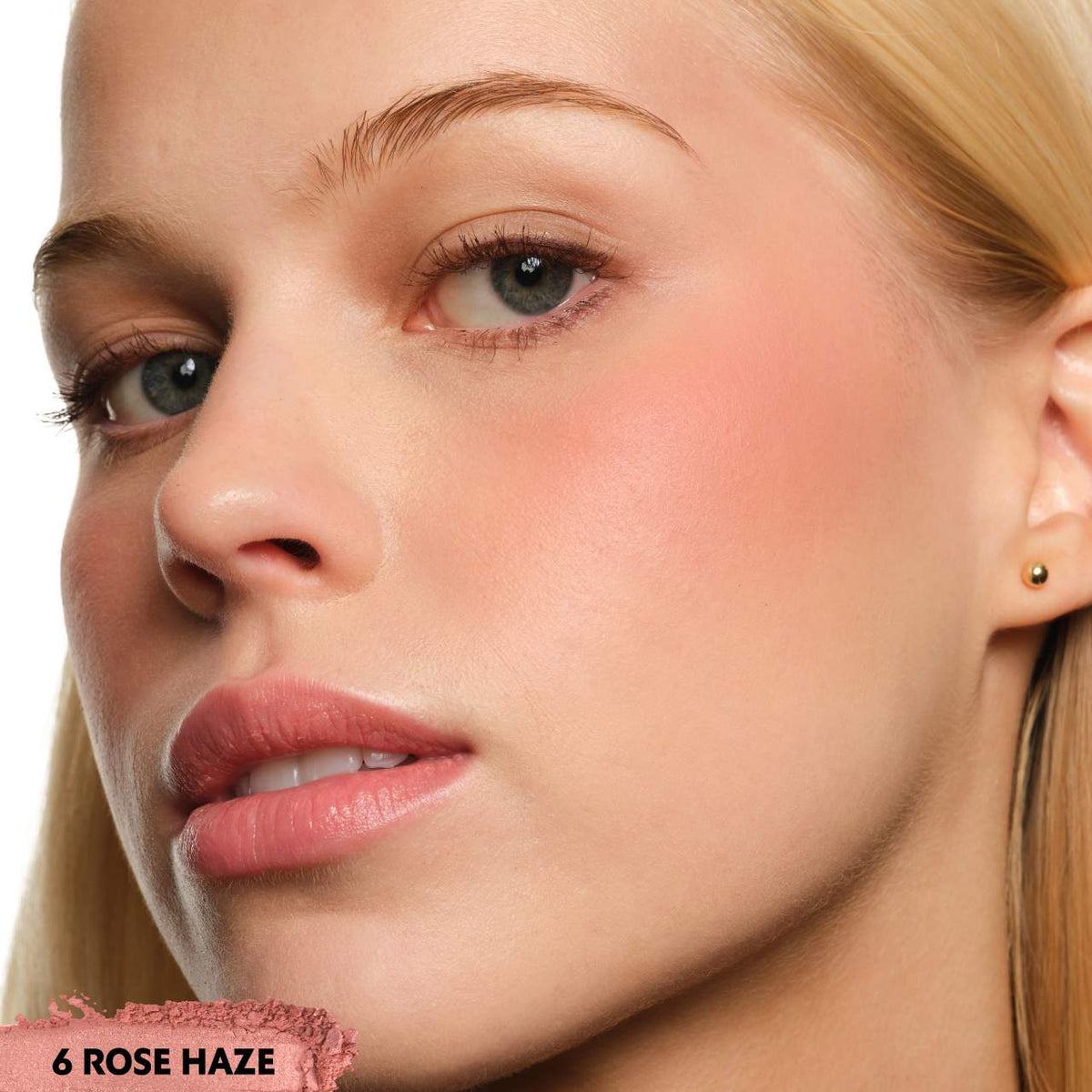 Make me Blush 24H Biuldable Blurring Powder Blush YSL- 06 ROSE HAZE