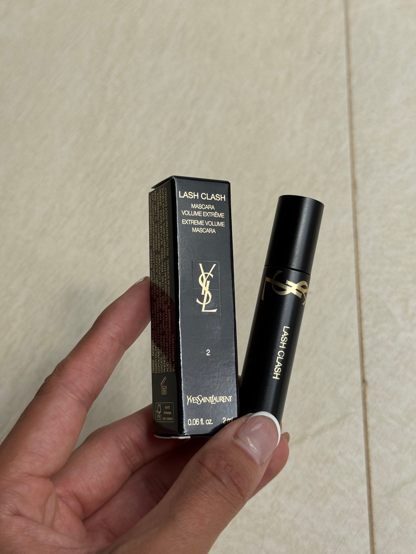 Mini mascara de pestañas YSL
