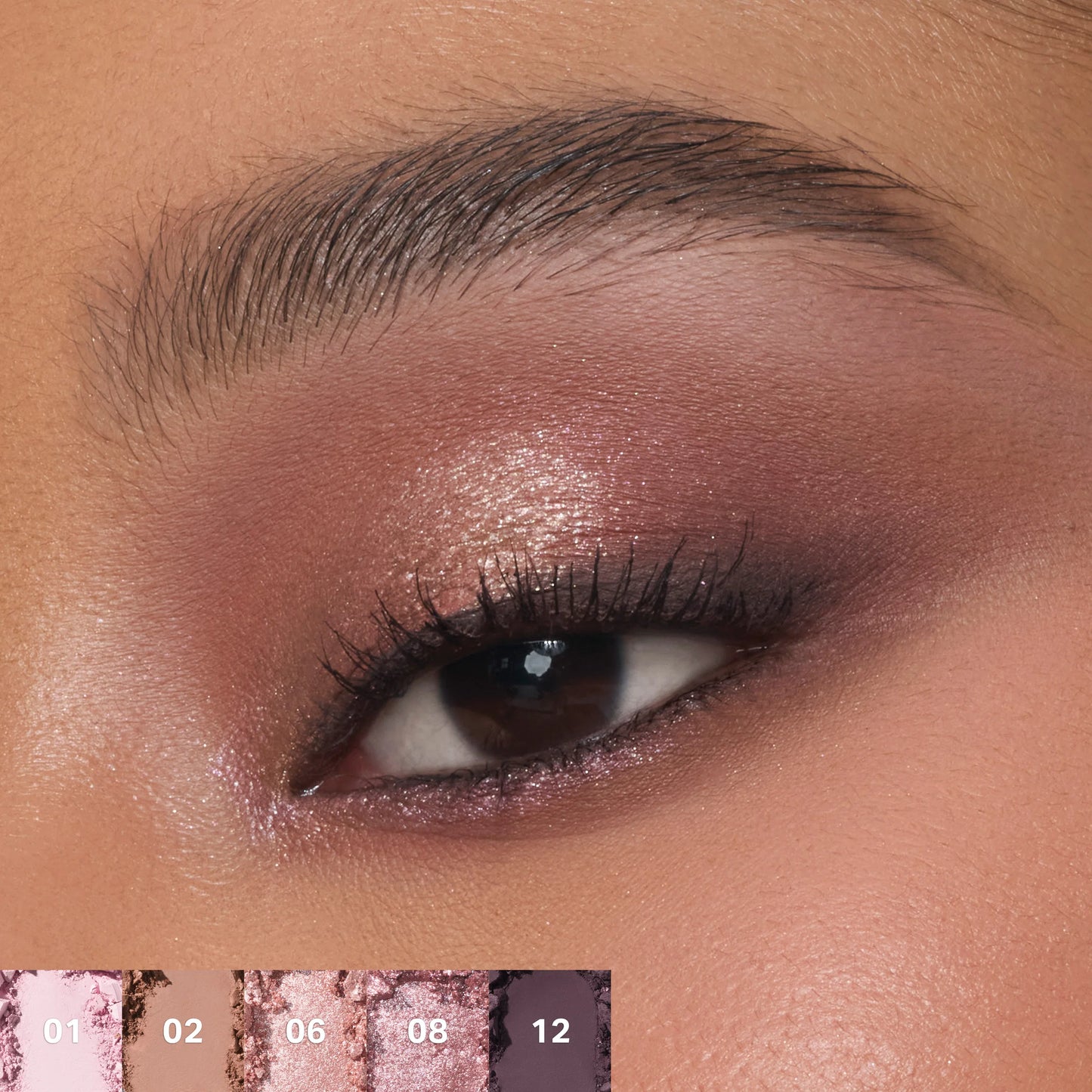 MORPHE CHROMAPLUS 12-PAN EYESHADOW PALETTE- Rose Frequency