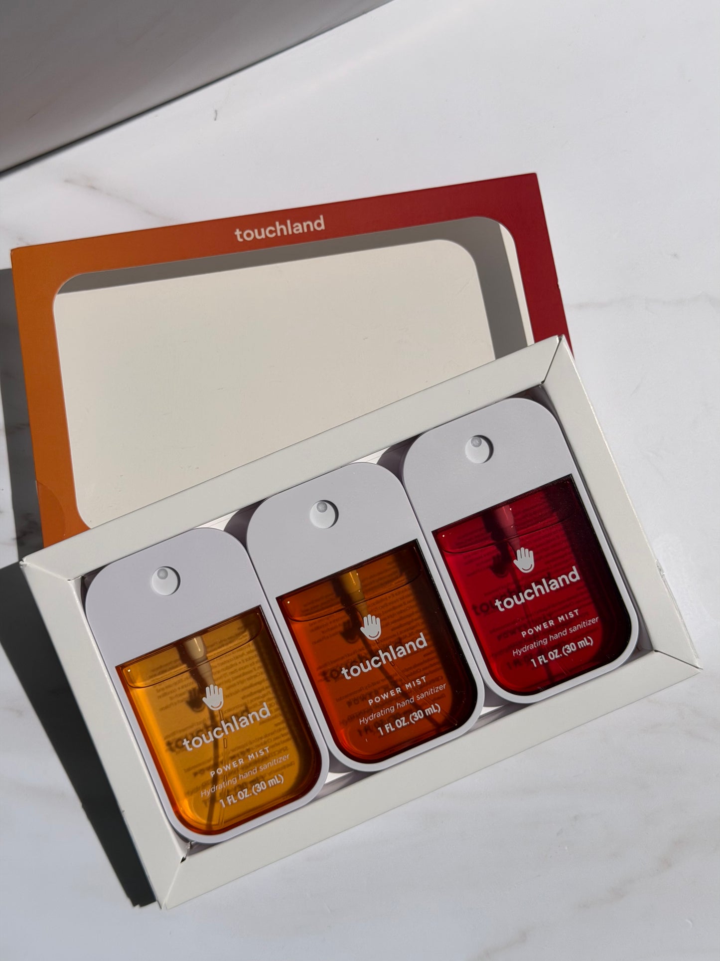 Touchland 
Limited Edition Power Mist Hydrating Hand Sanitizer Seasonal Trio Set