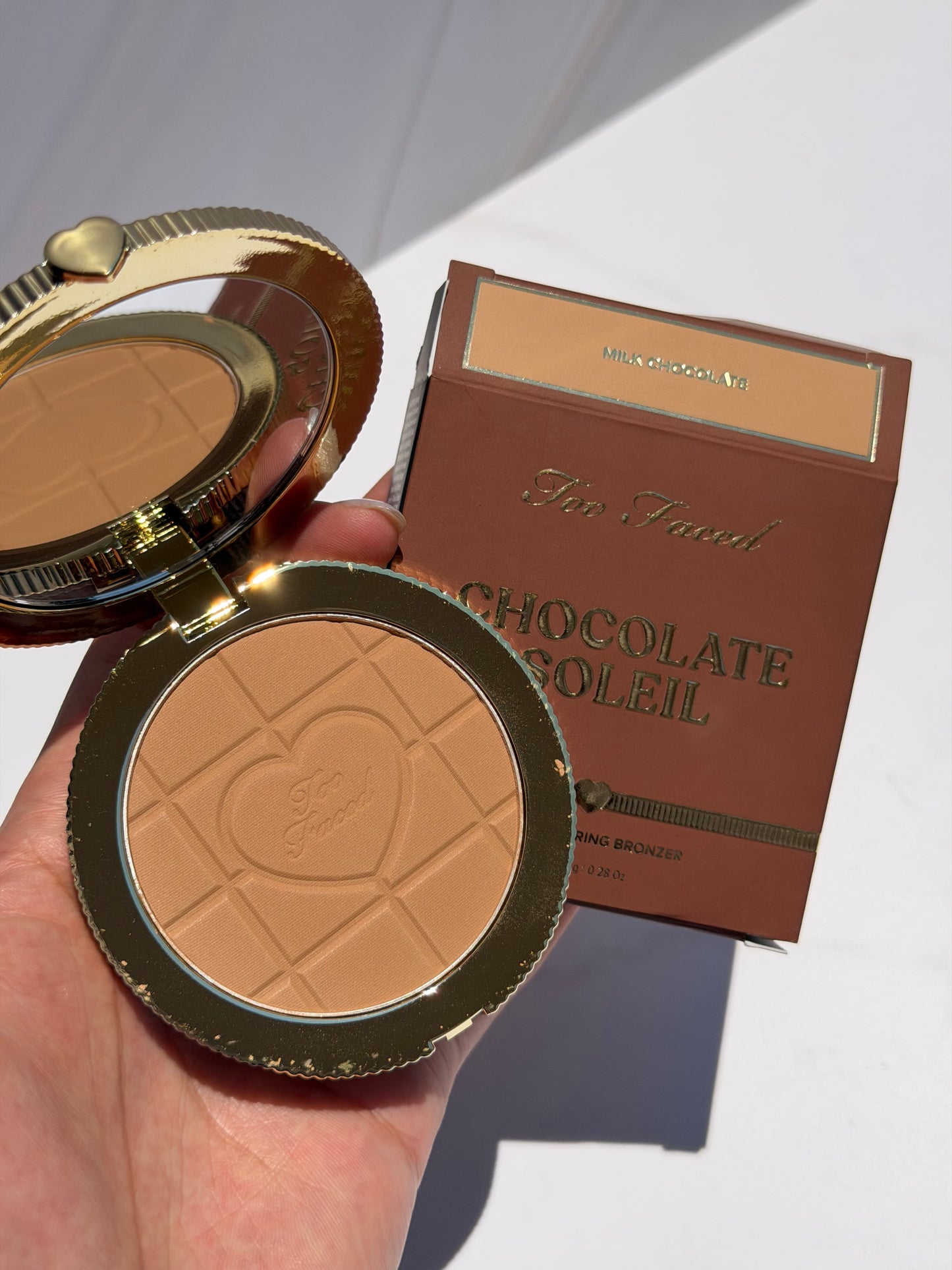 Too Faced-Chocolate Soleil Matte Blurring Bronzer- MILK CHOCOLATE