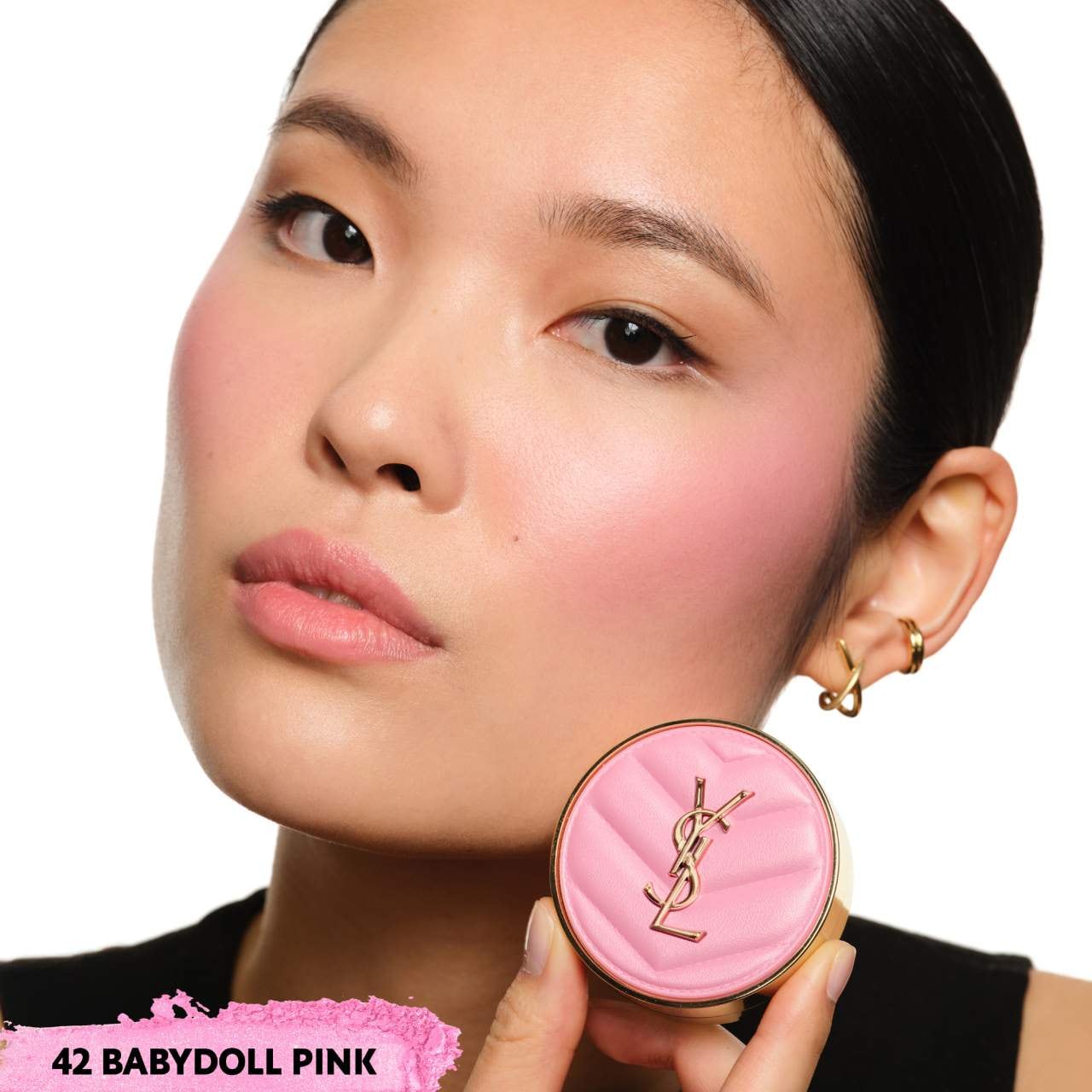 Yves Saint Laurent Make Me Blush 24H Buildable Powder Blush tono-  42 Babydoll Pink YSL