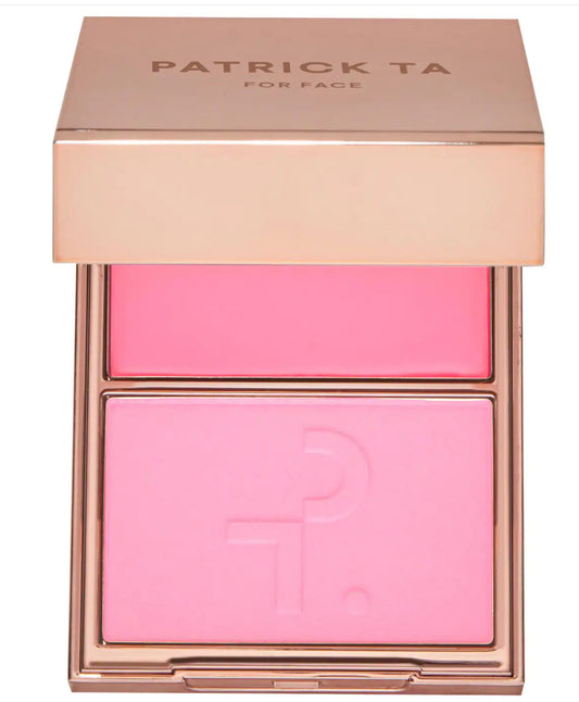 PREVENTA- Double Take Crème & Powder Blush Patrick Ta JUST ENOUGH