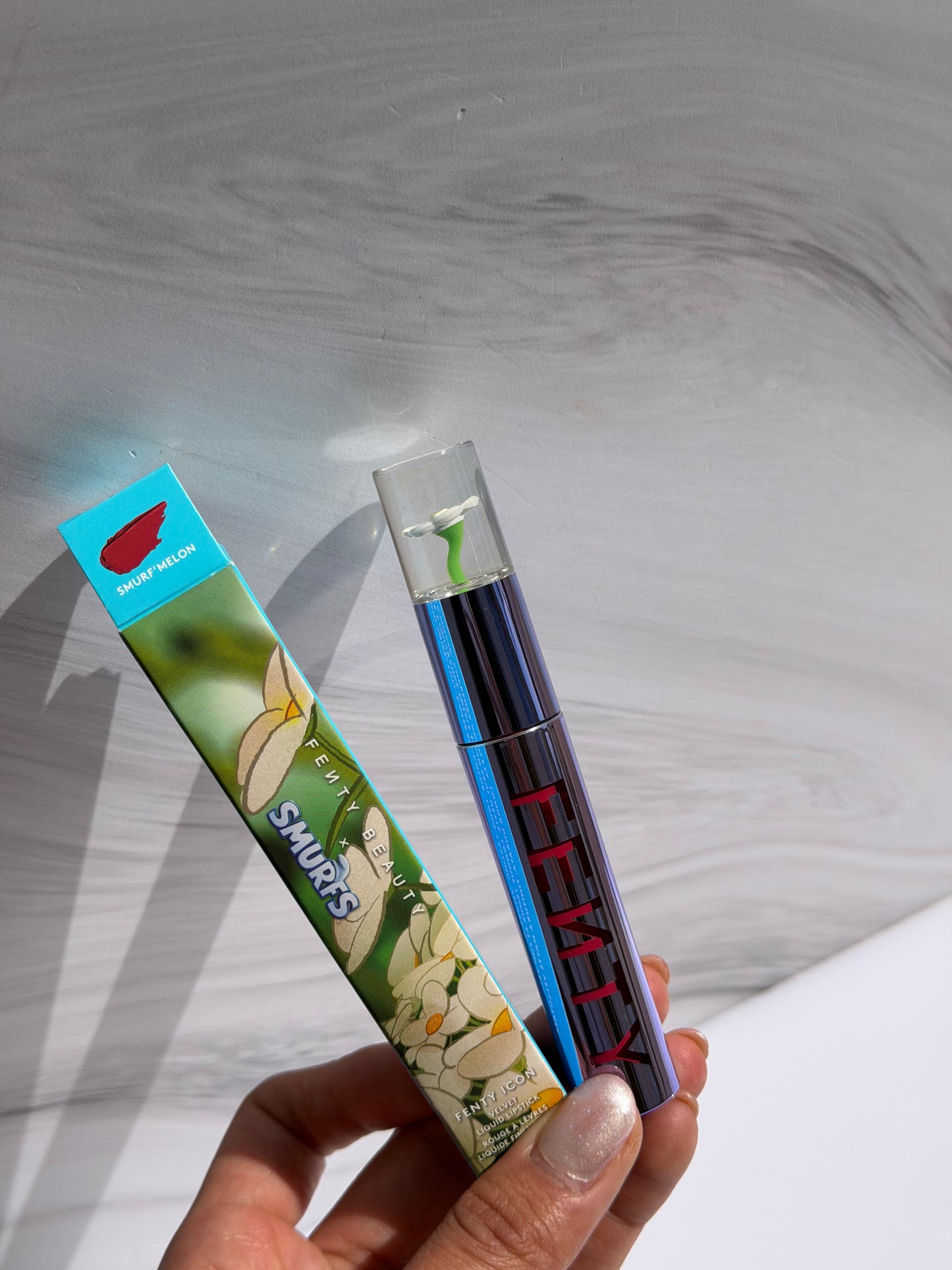 Fenty Beauty by Rihanna -Fenty Icon Velvet Liquid Lipstick Smurfs - Smurf’melon