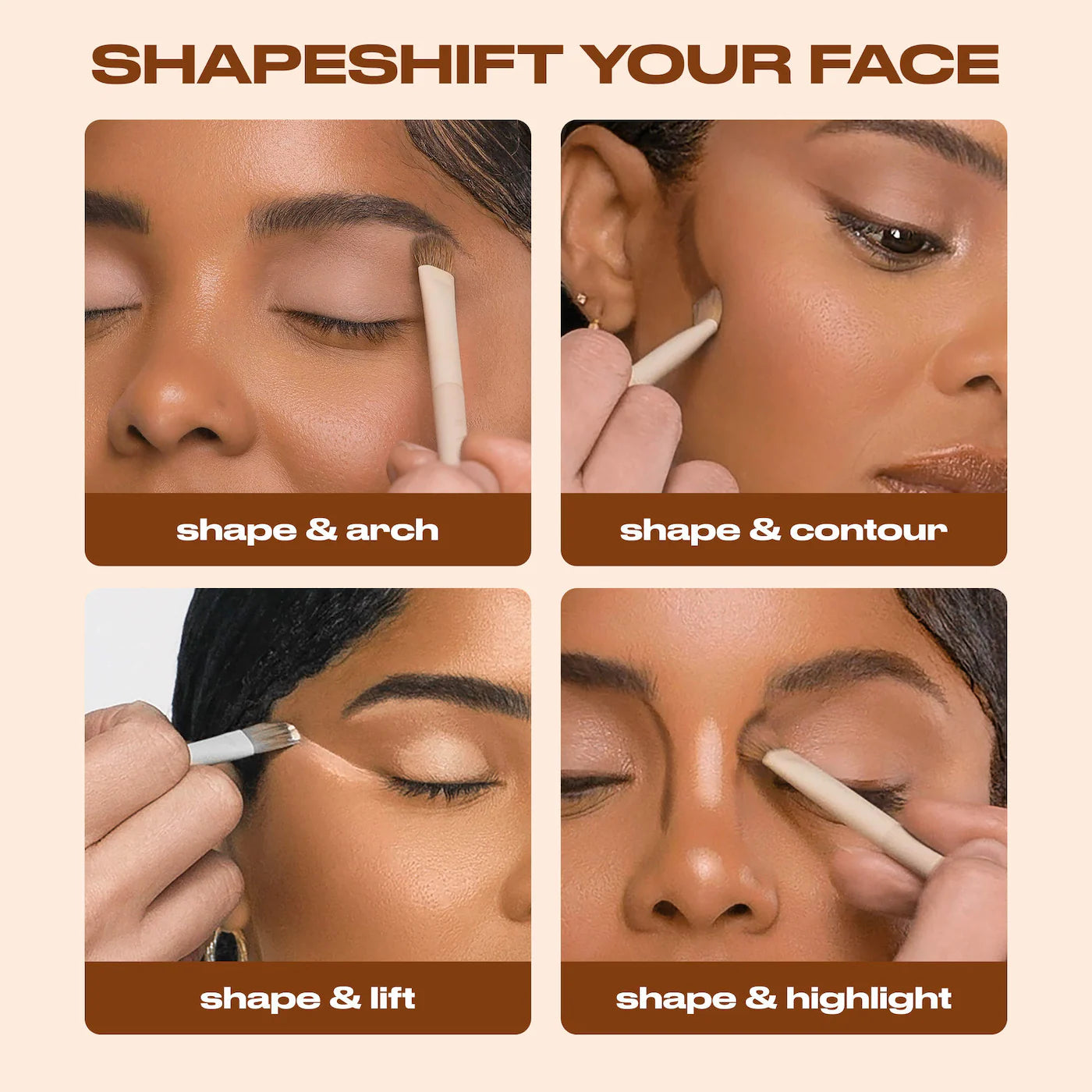 Urban Decay Naked Shaped Warm-Toned Makeup Palette for Eyes & Face