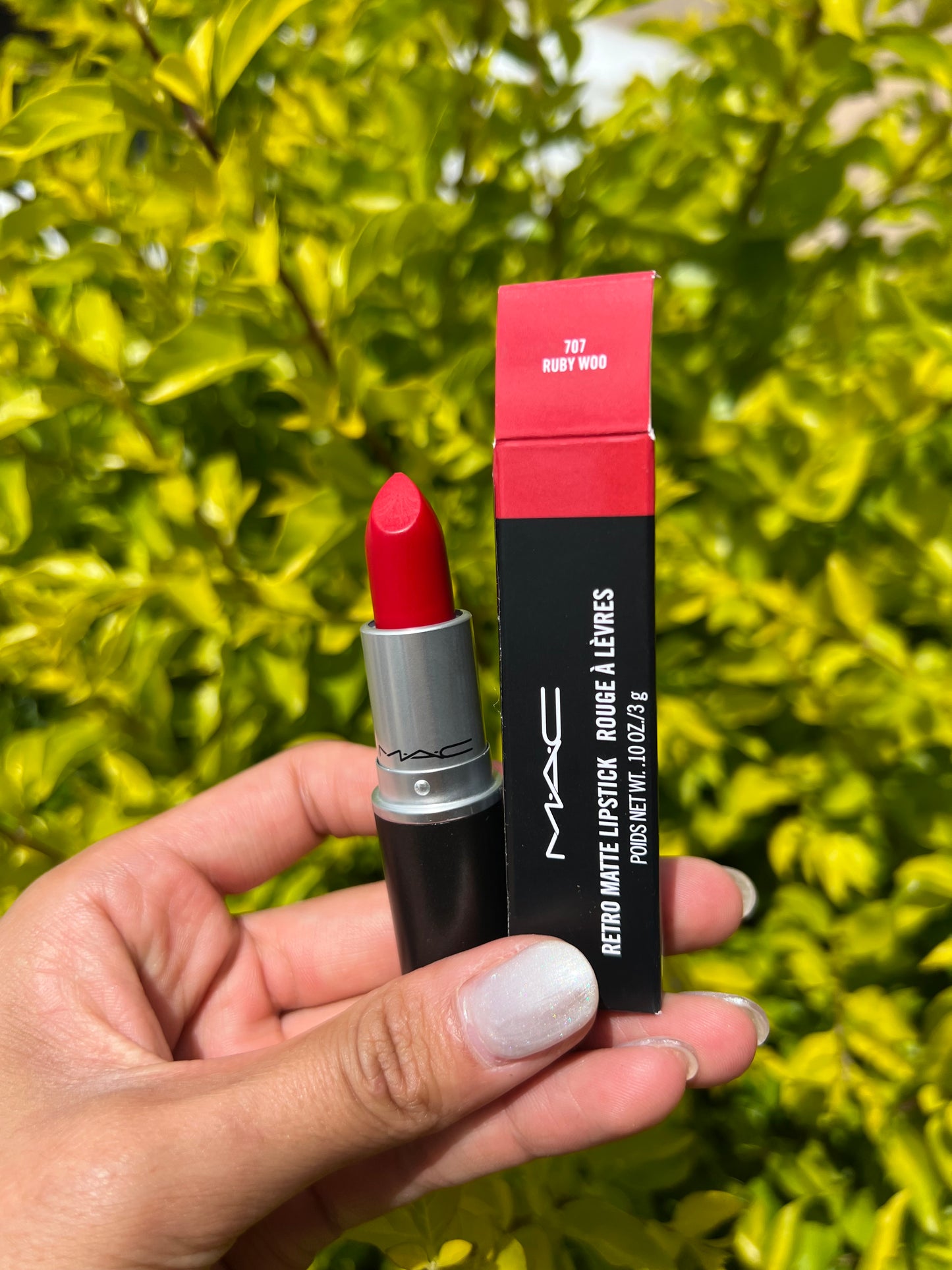 Retro Matte Lipstick Rouge a Levres MAC RUBY WOOD 707