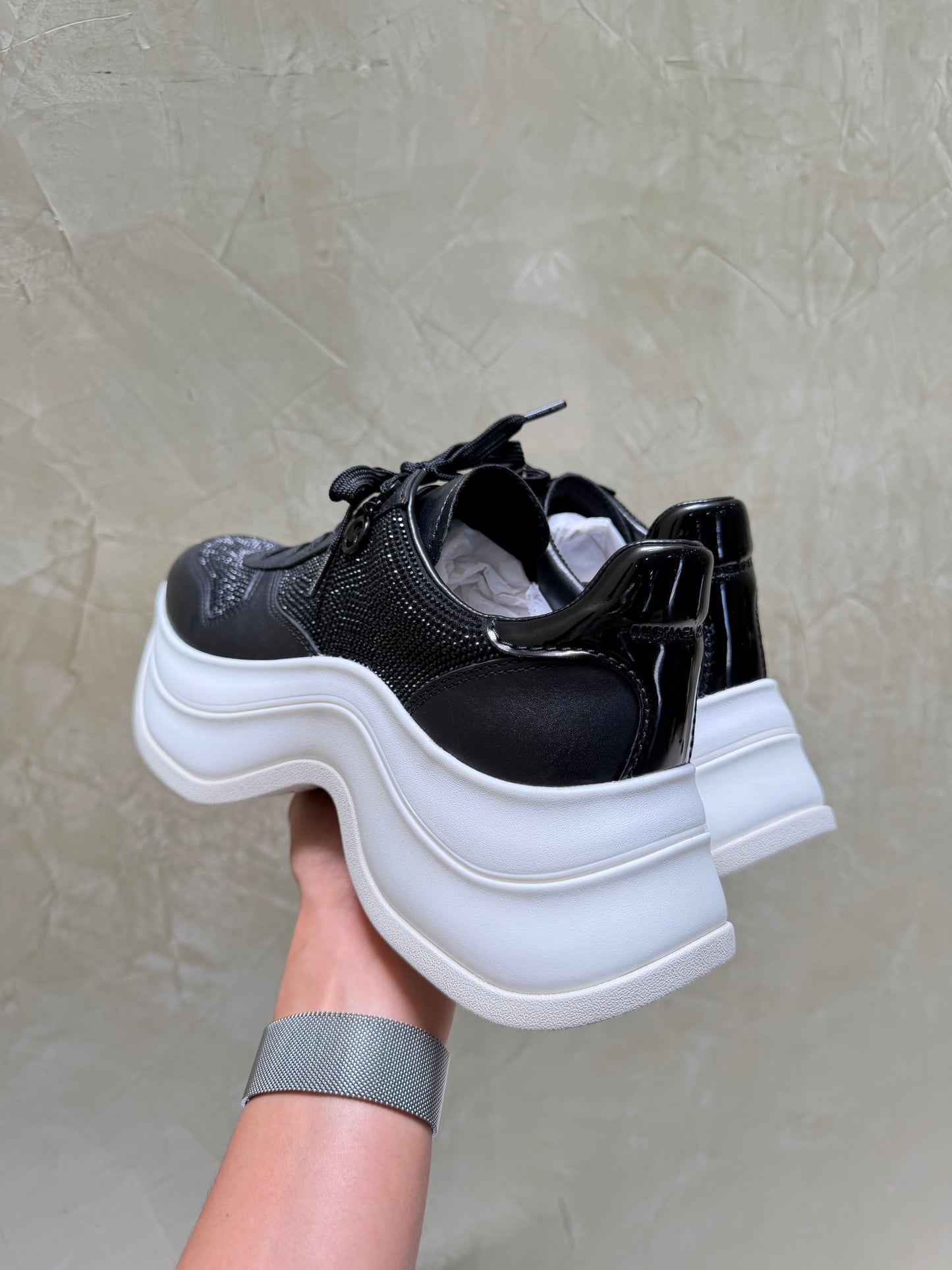 Tenis Michael Kors negros talla 27mx (sin caja)
