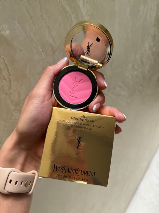Yves Saint Laurent Make Me Blush 24H Buildable Powder Blush Tono- 87 PINK VOLTAGE