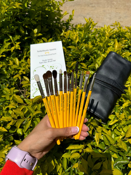 Studio Series Eyes 12pc. Brush Set- bdellium tools