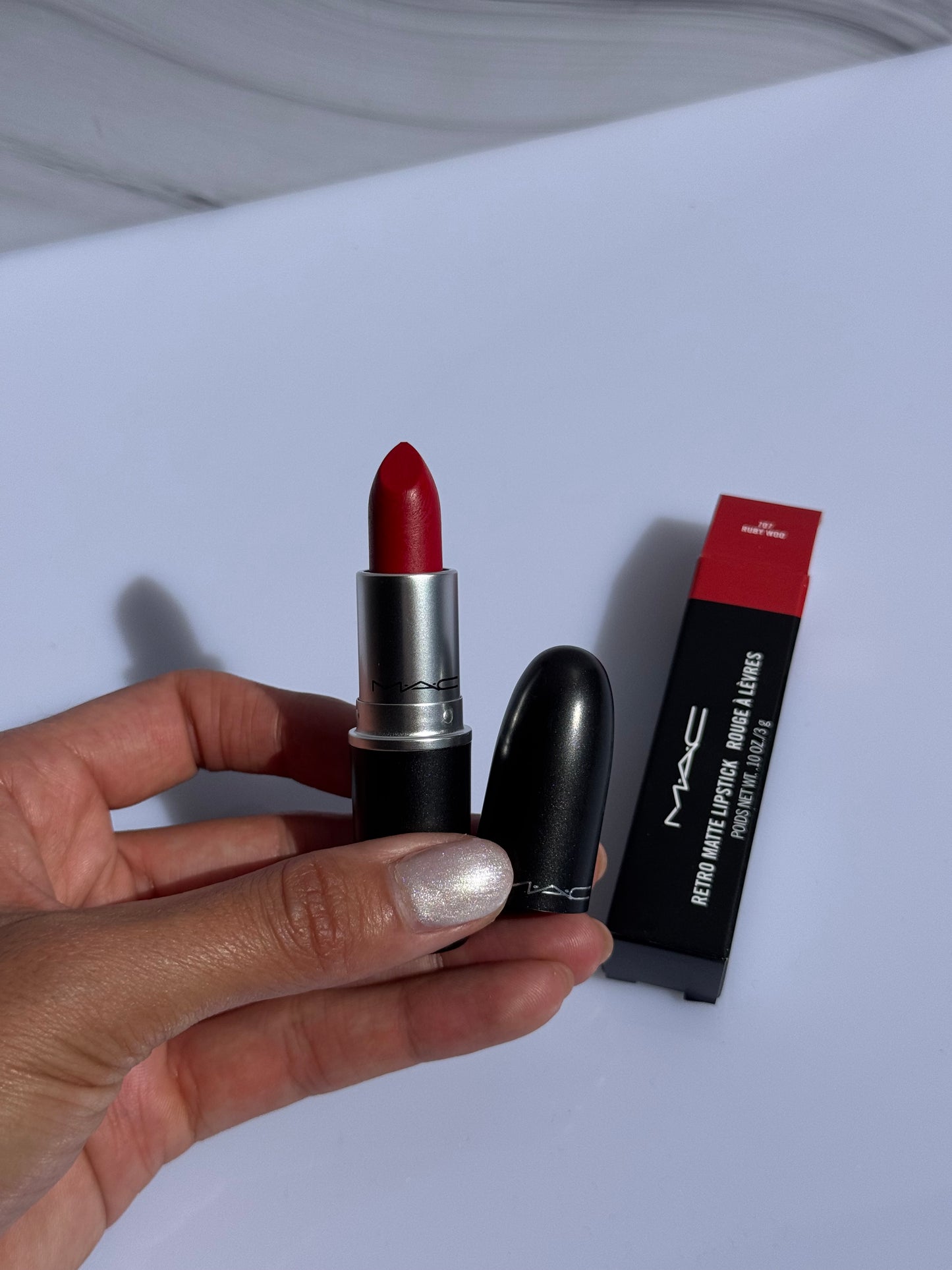 Retro Matte Lipstick Rouge a Levres MAC RUBY WOOD 707