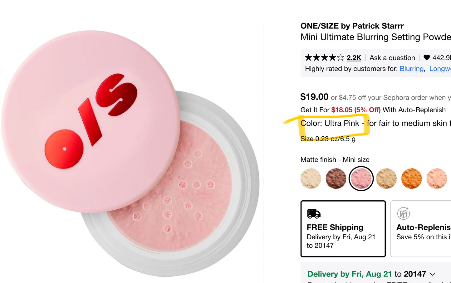 PREVENTA-Sephora Favorites -Makeup Experts Value Set (4-5 semanas en llegar)