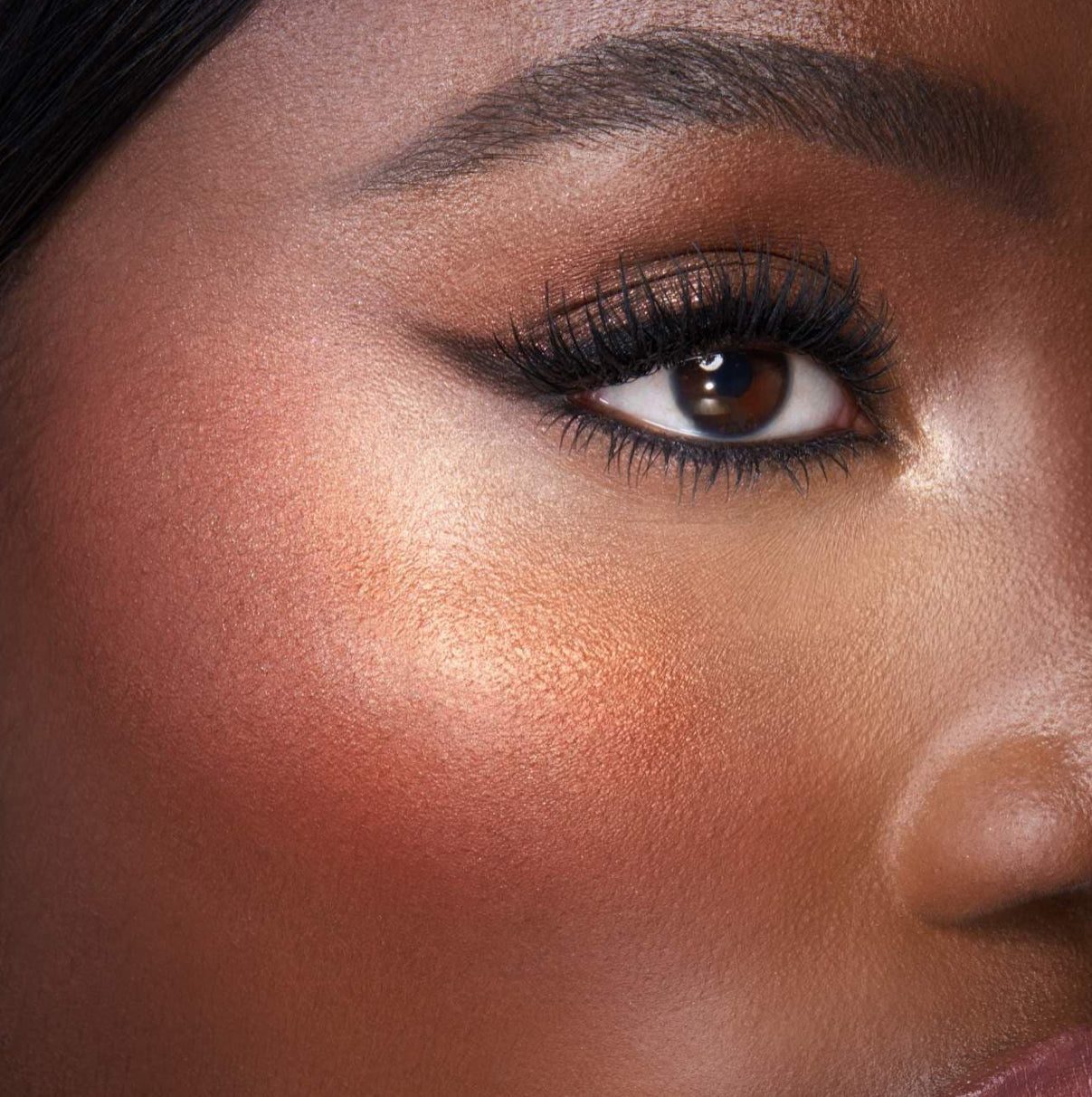 Mini HOLLYWOOD BLUSH & GLOW GLIDE PALETTE TAN TO DEEP