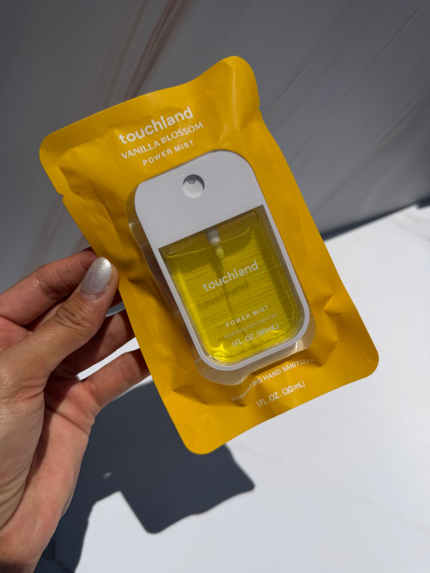 Touchland Power Mist Hydrating Hand Sanitizer- VANILLA BLOSSOM