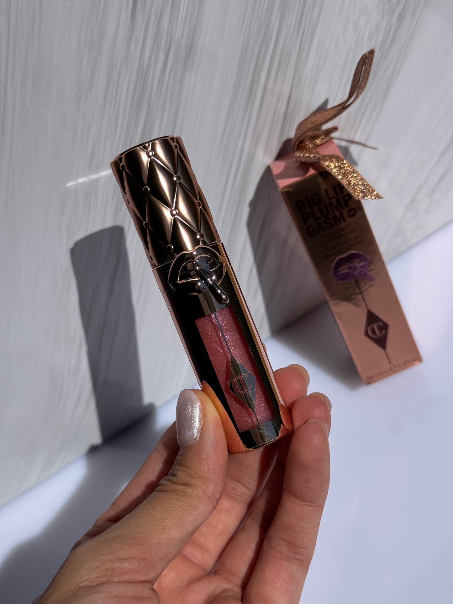 Charlotte Tilbury Big Lip Plumpgasm Plumping Lip Gloss- Strawberry Chocolate